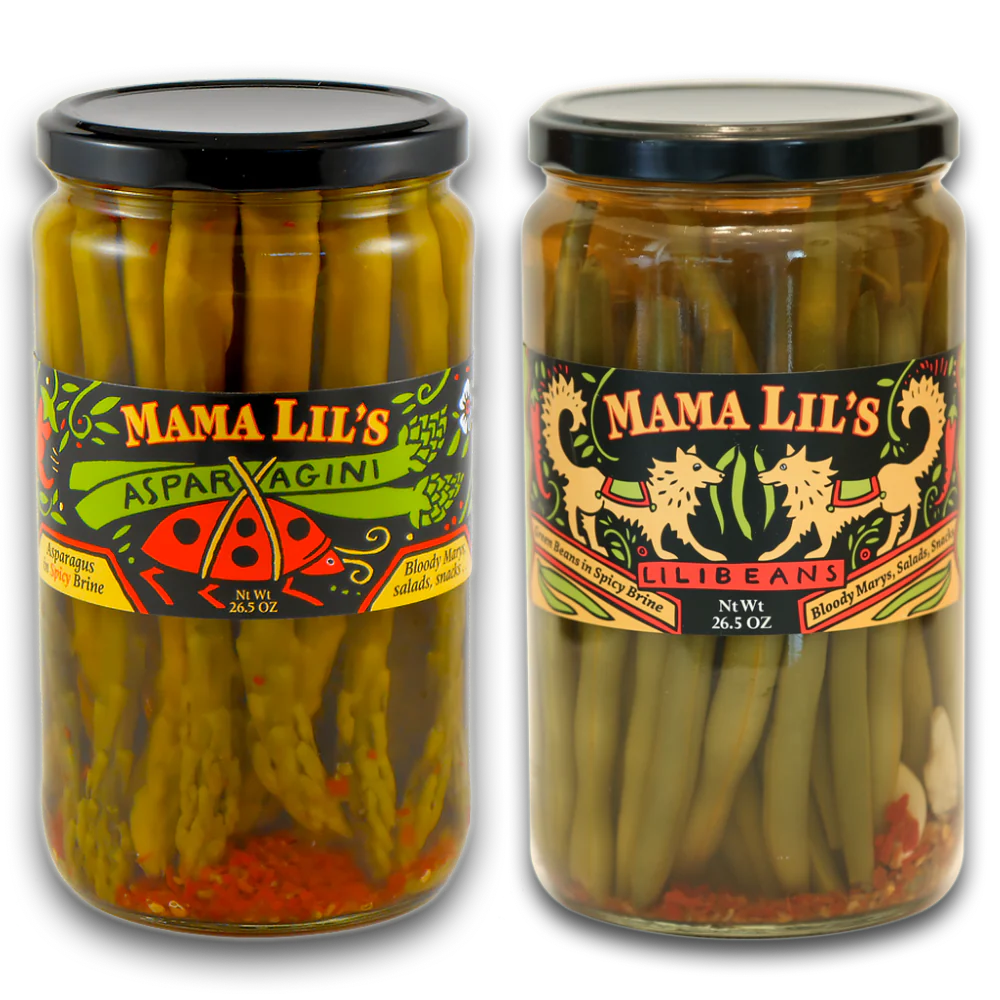 Mama Lil's Pickled Asparagini & Green Bean Variety Pack - 26.5oz - Image 8