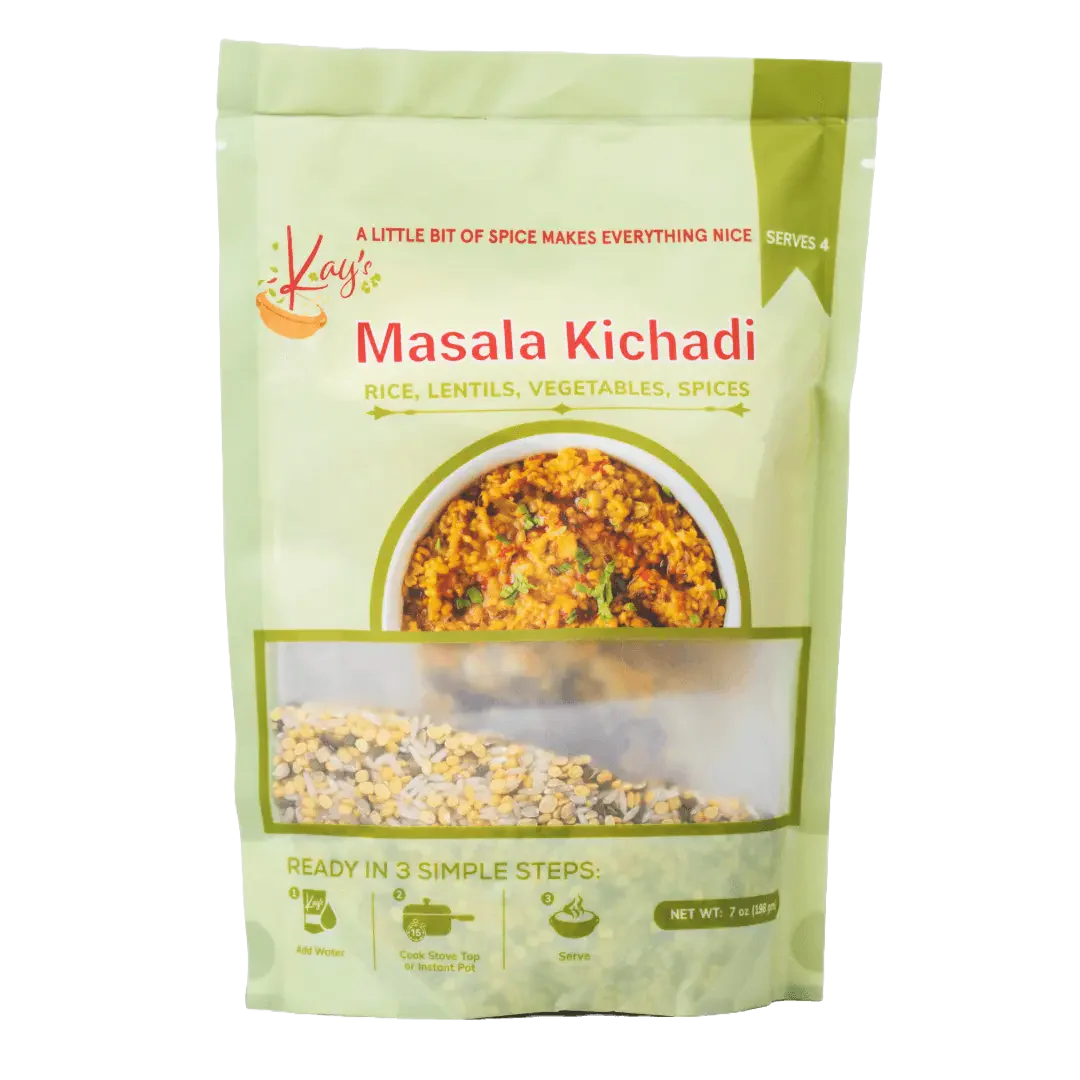 Masala Kichadi – One-Pot Vegan Meal with Lentils & Rice - Image 3