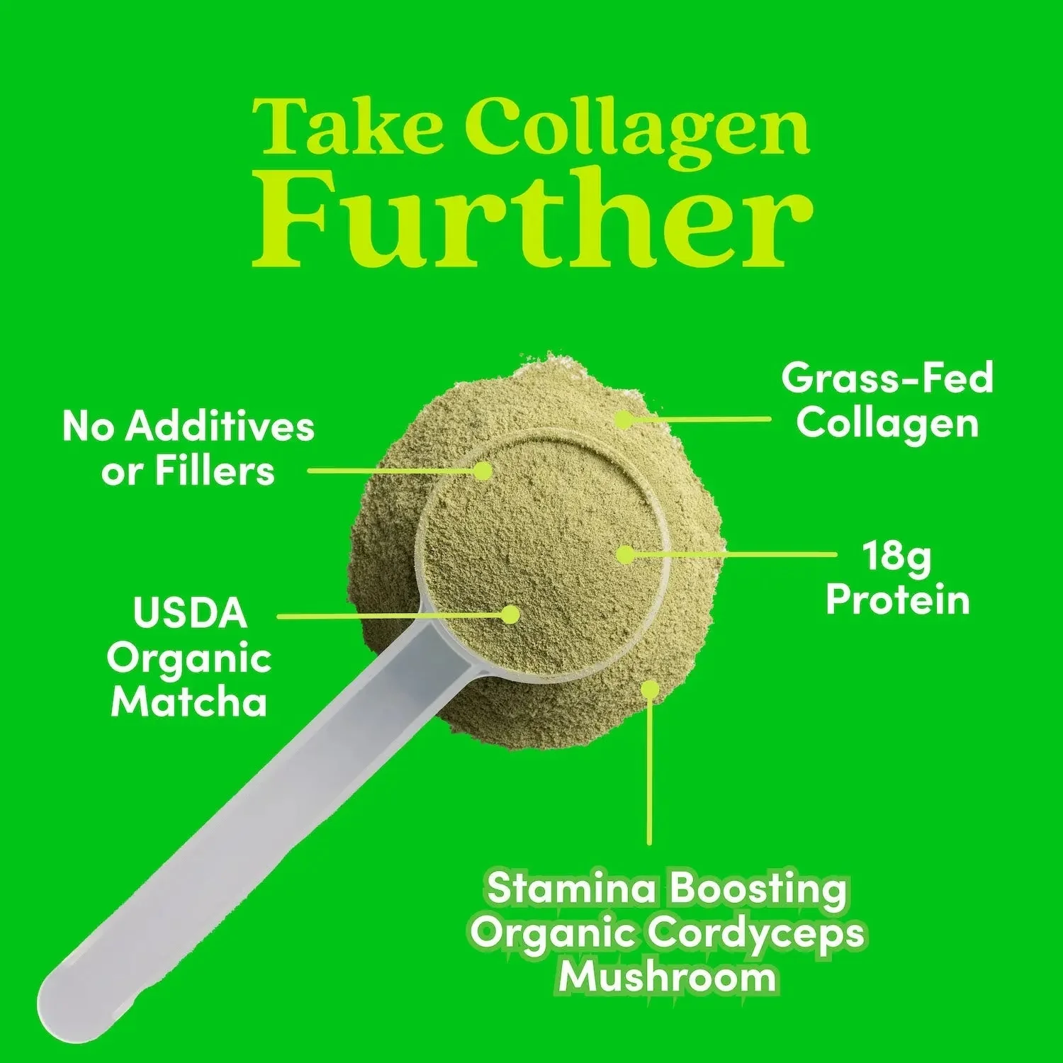 Matcha Collagen Peptides Powder - Image 6