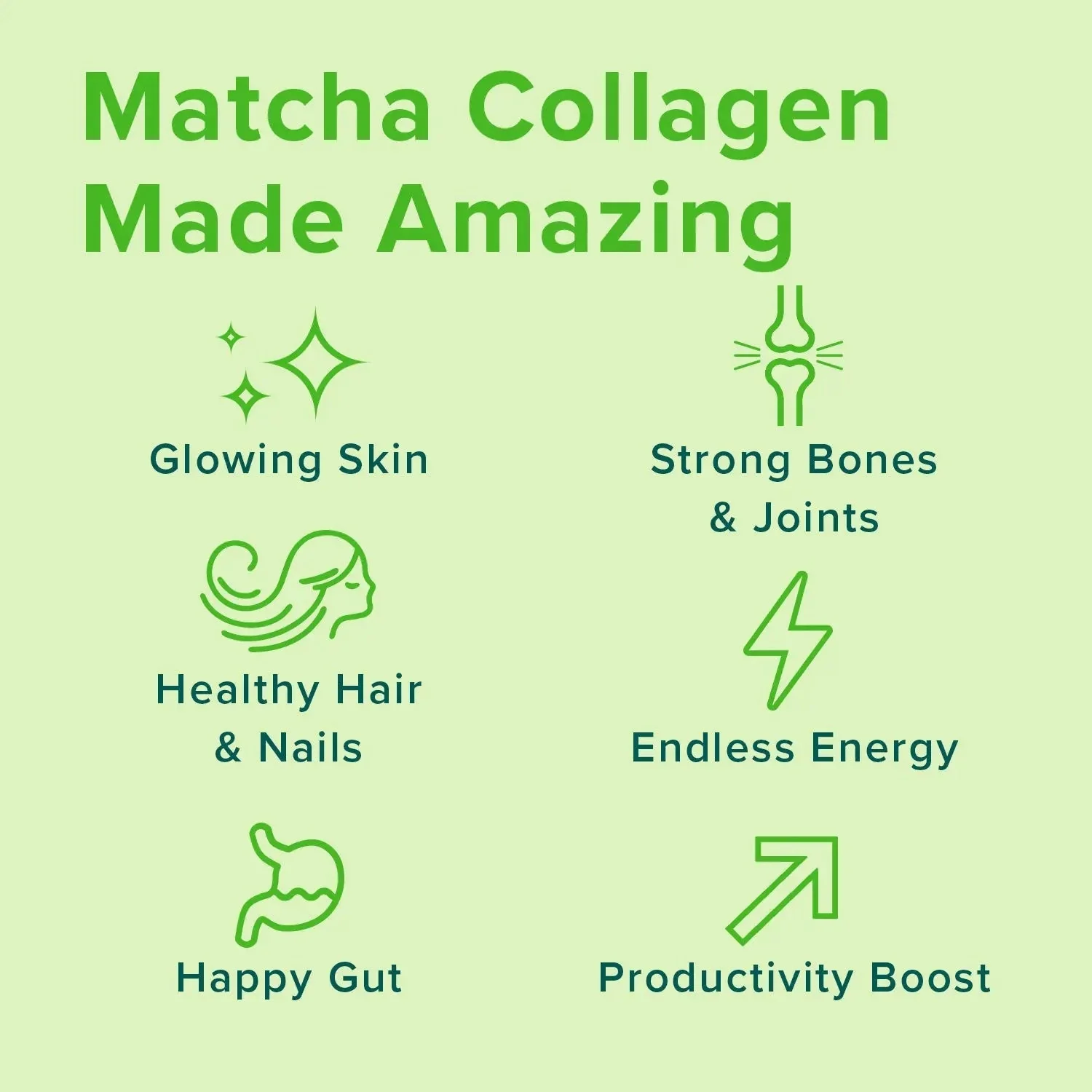 Matcha Collagen Peptides Powder - Image 8