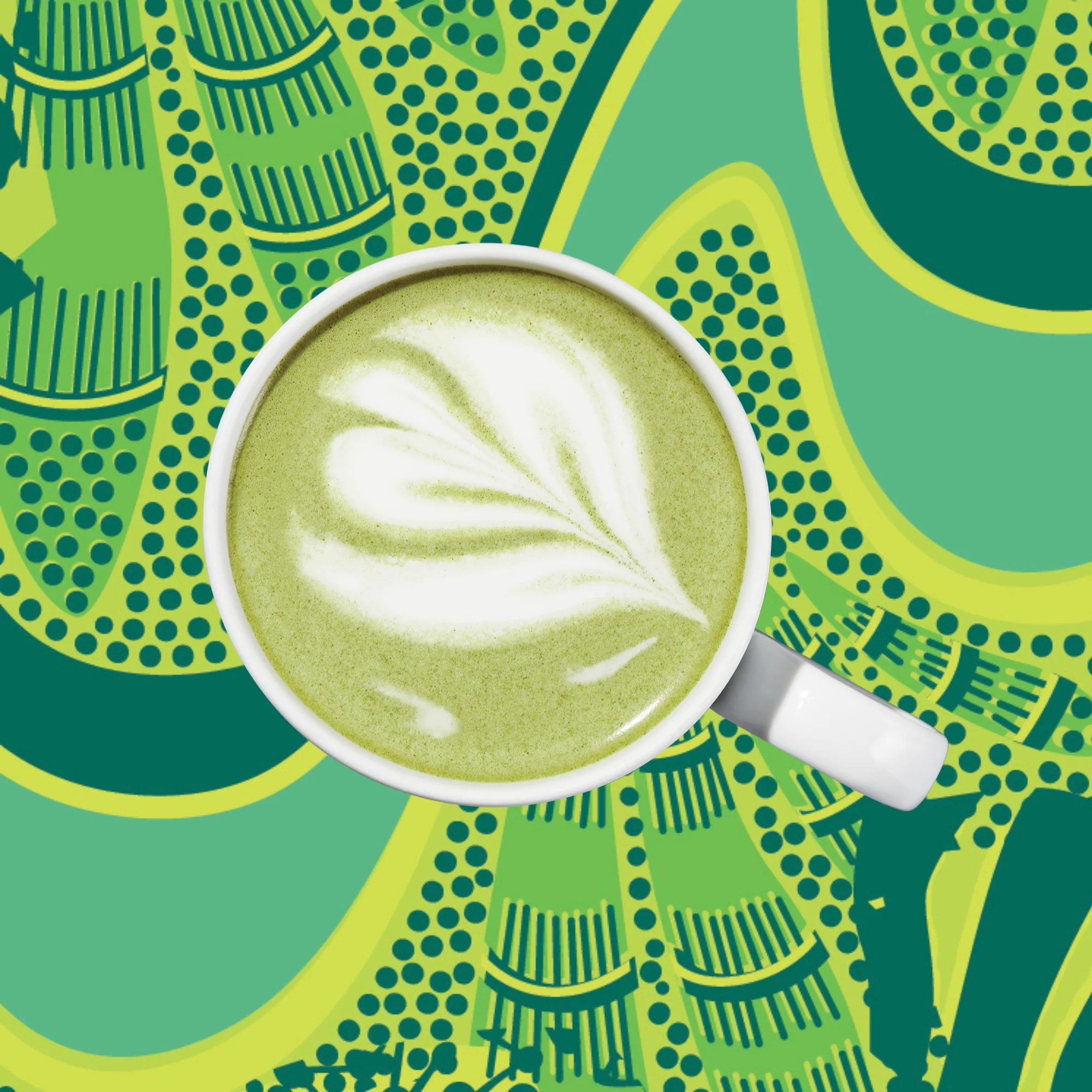 Matcha Moringa Superfood Latte - Image 3