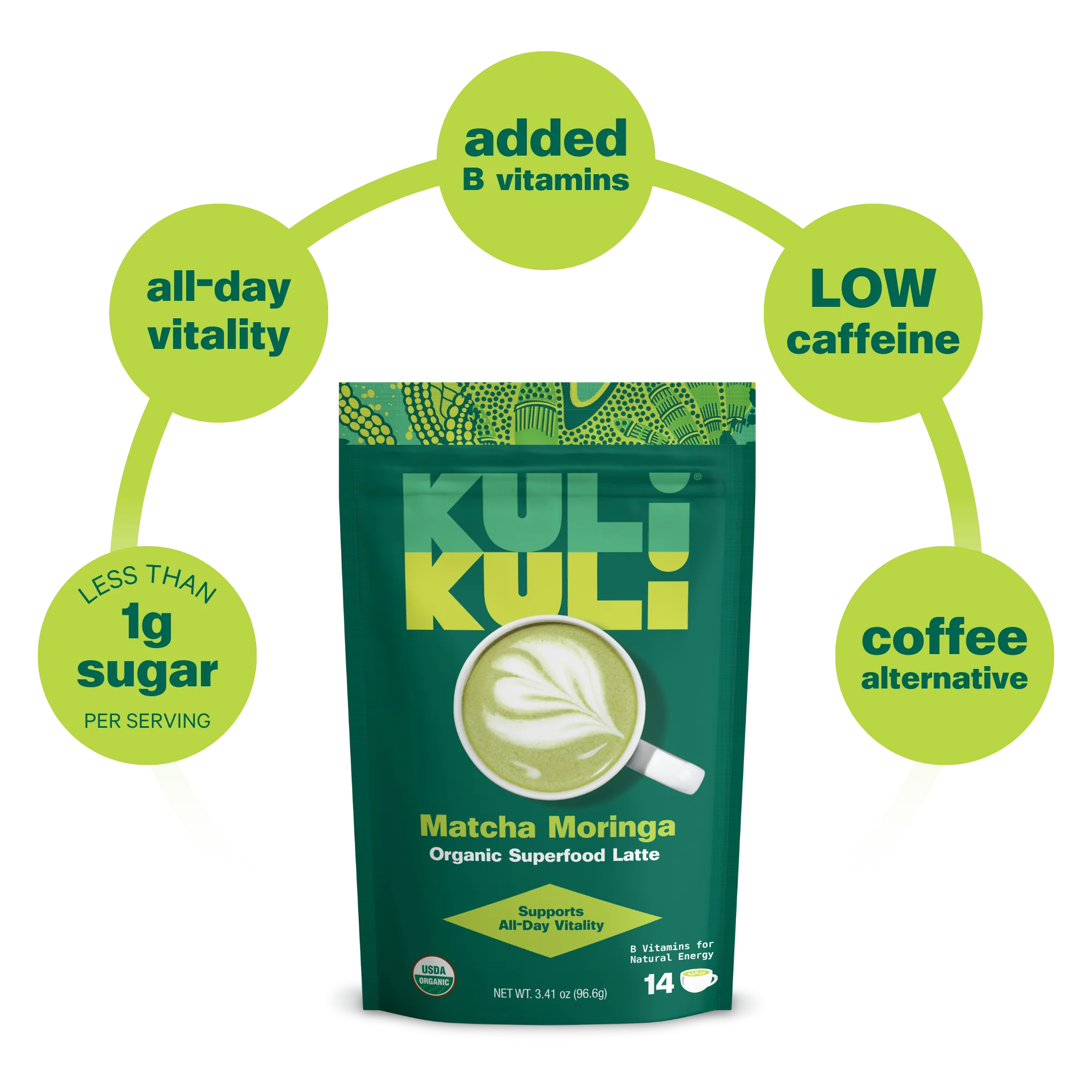 Matcha Moringa Superfood Latte - Image 4