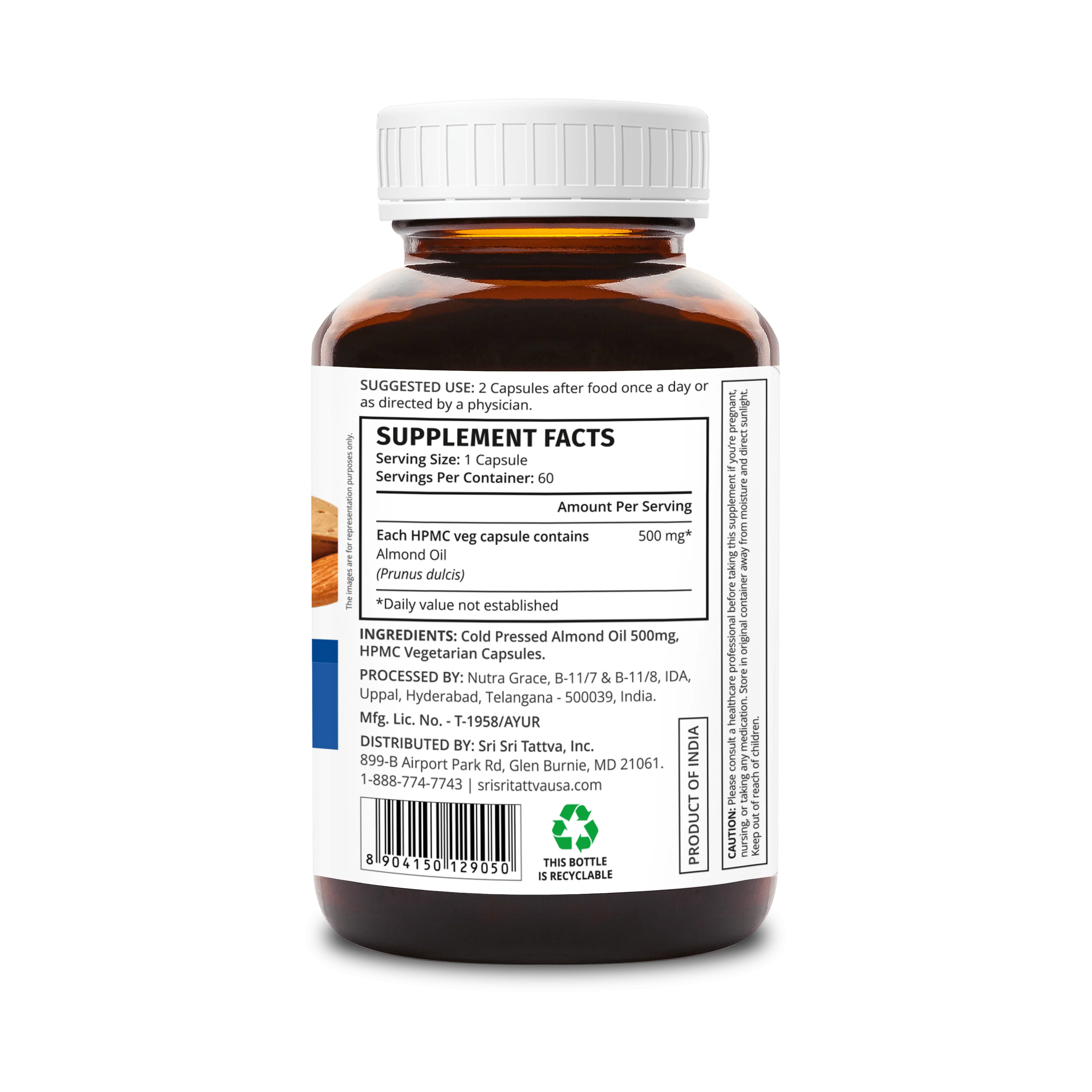 Memo Charge- Almond Oil Cap - Image 11
