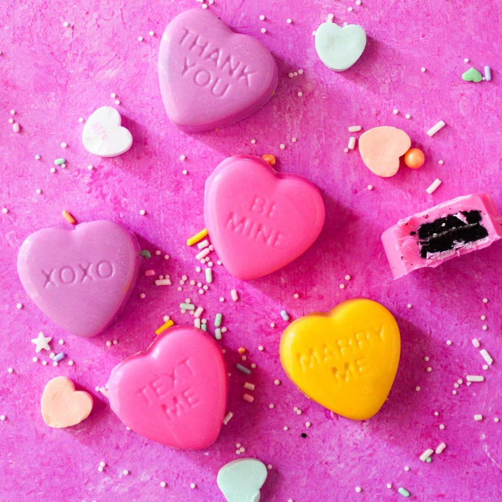 Mini Conversation Hearts Cookie Mold - Image 2