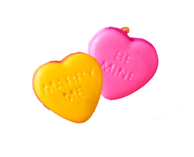 Mini Conversation Hearts Cookie Mold - Image 3