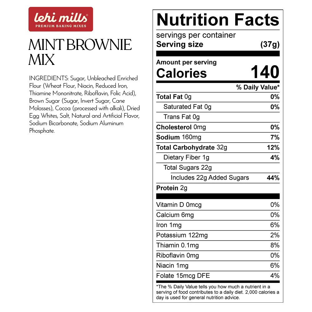 Mint Brownie Mix - Image 4