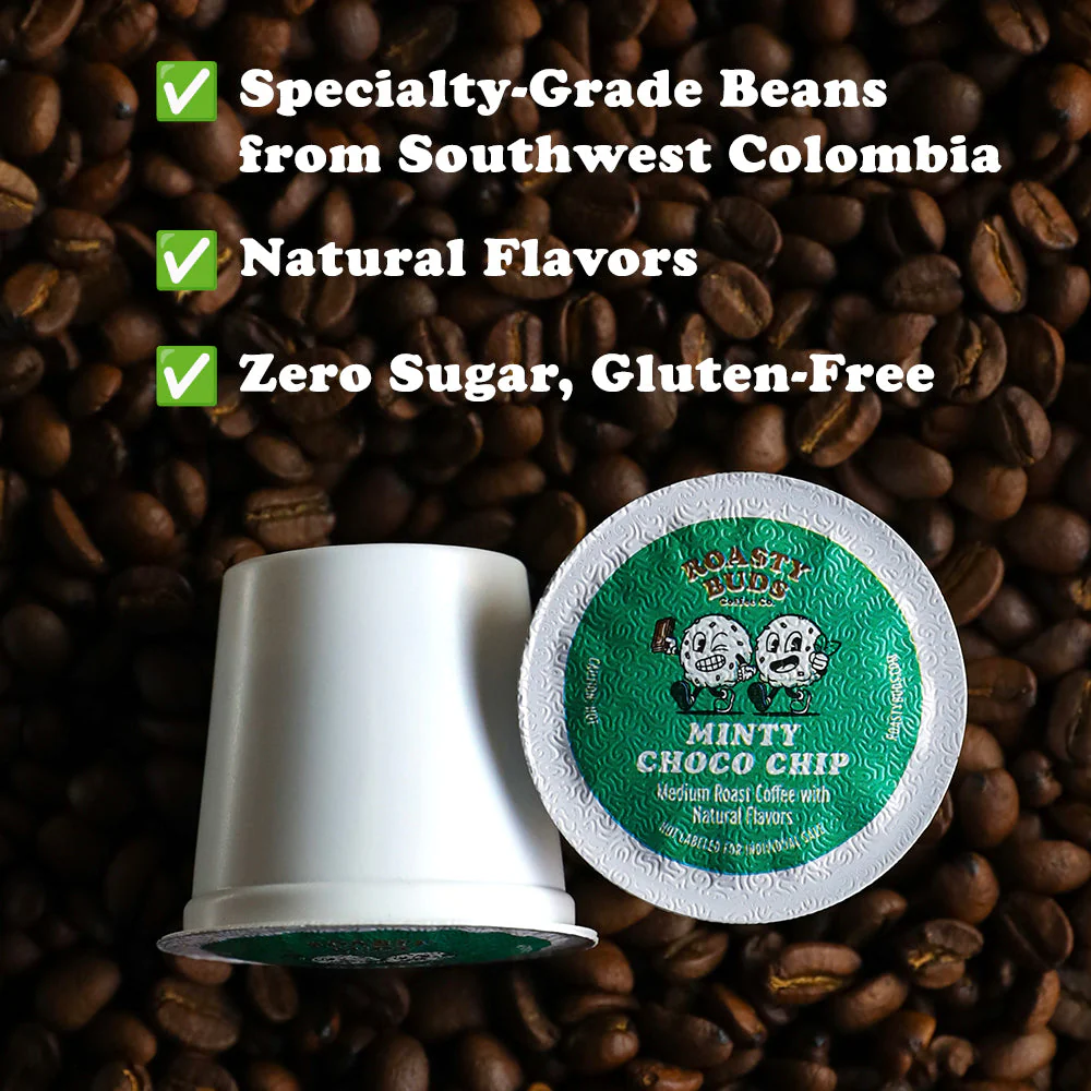 Minty Choco Chip Coffee Pods - Image 2