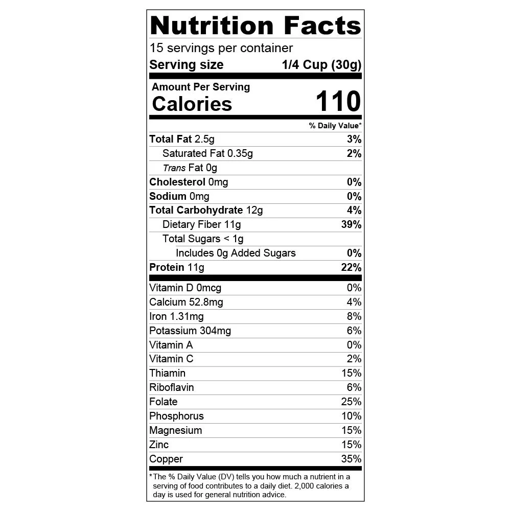 Miracle Flour Brand - 100% Sweet Lupin Flour, Non-GMO, Low Carb Flour, 1 lb. - Image 7