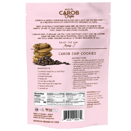 Missy J's Organic Carob Baking Essentials Sampler-3pk - Image 3