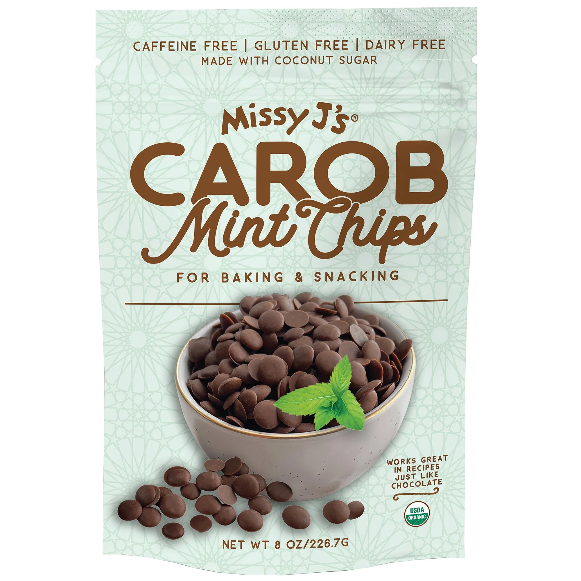 Missy J's Organic Carob Chips Sampler pack-3 flavors - Image 4