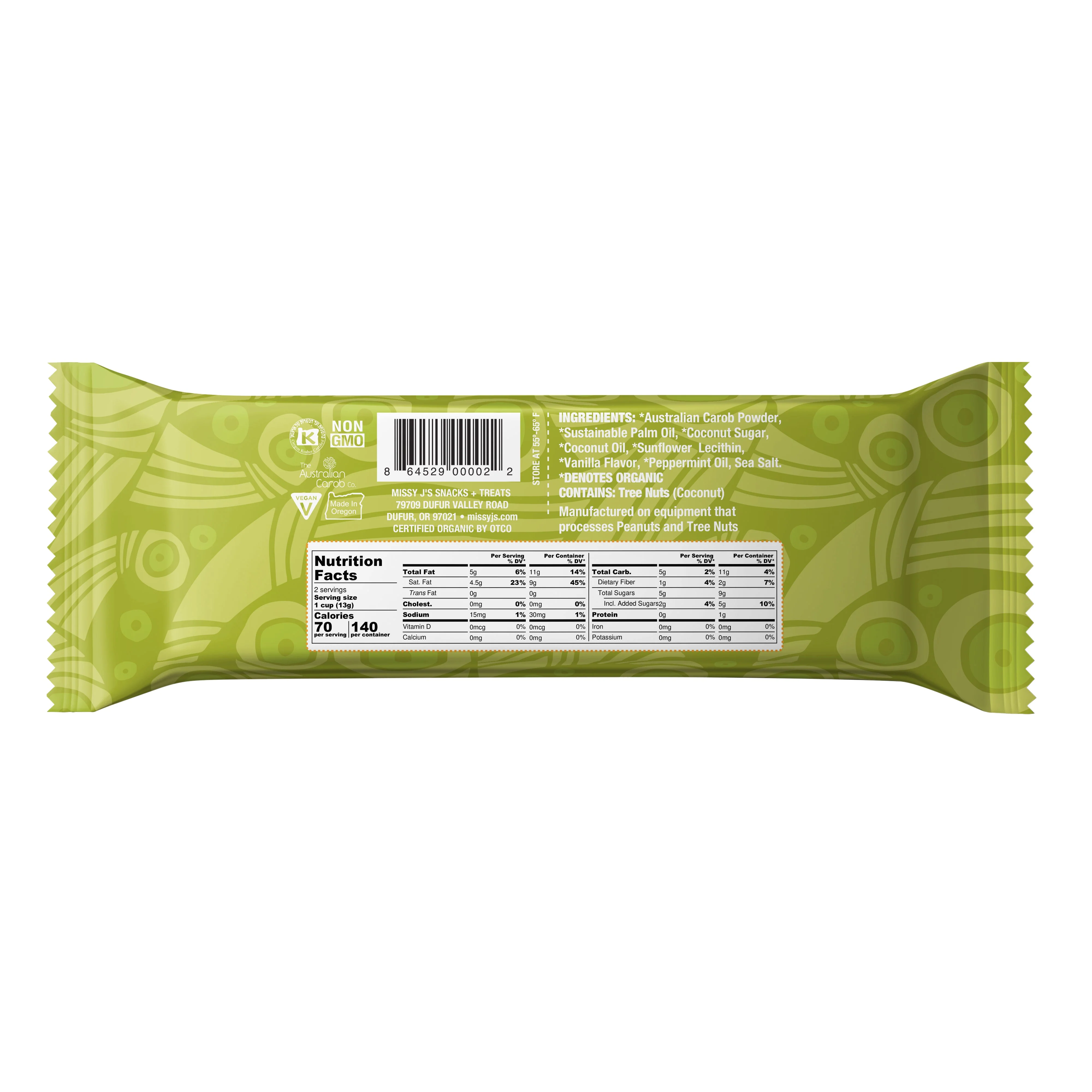 Missy J's Organic Carob Cup Sampler - 12pk, 4 of each flavor - Image 8