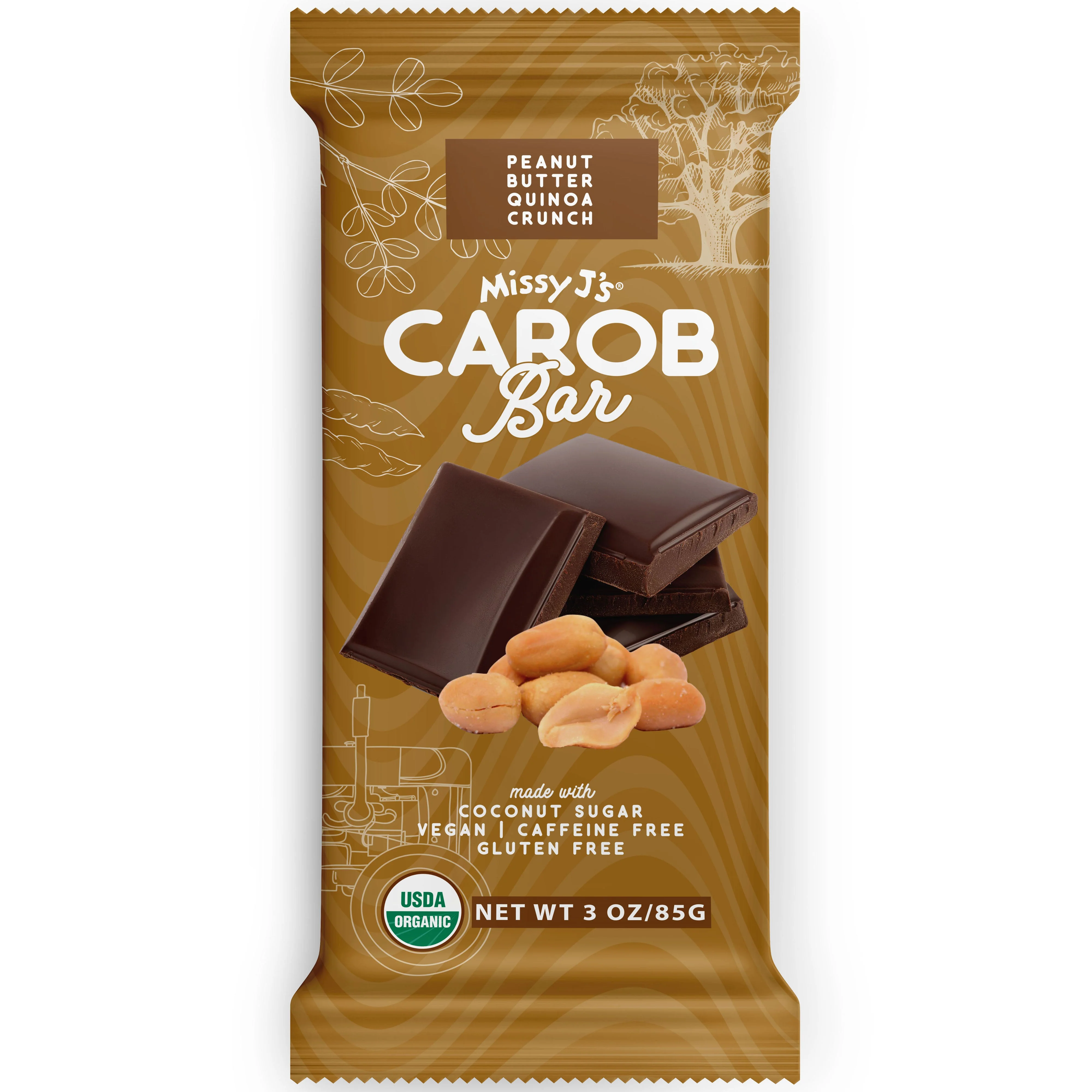 Missy J's Organic Carob Peanut Lovers Sampler pack-9 products - Image 14