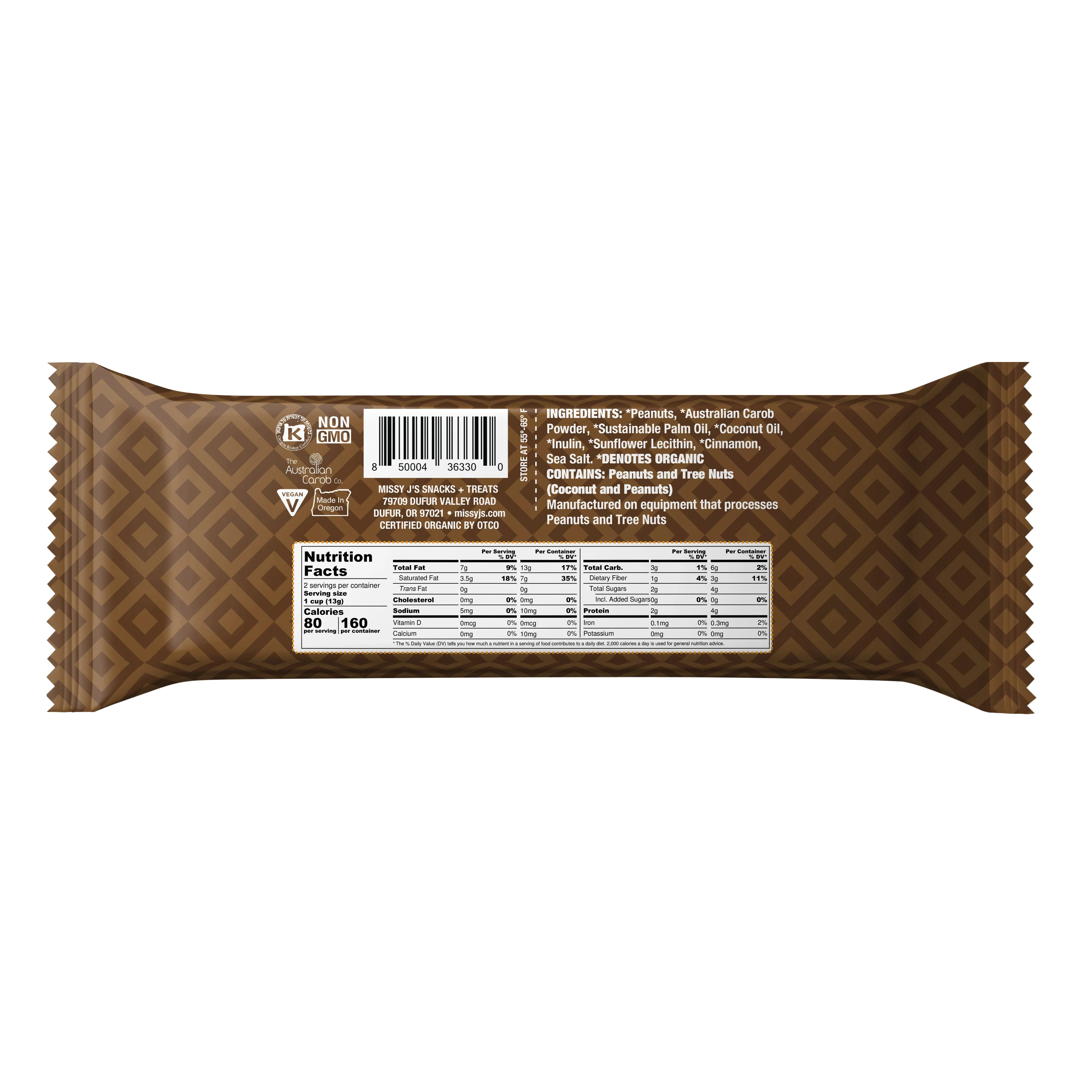 Missy J's Organic Carob Unsweetened Everything Sampler pack-9 products - Image 7