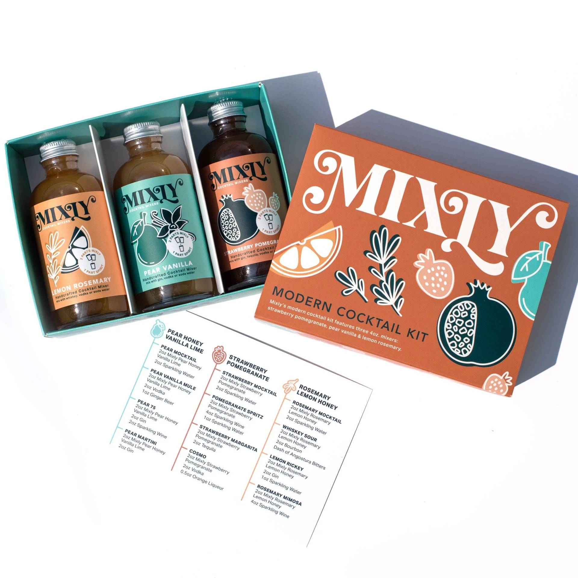 Modern Cocktail Mixer Set | Non Alcoholic Cocktail or Mocktail Mixer Gift Kit - Image 2