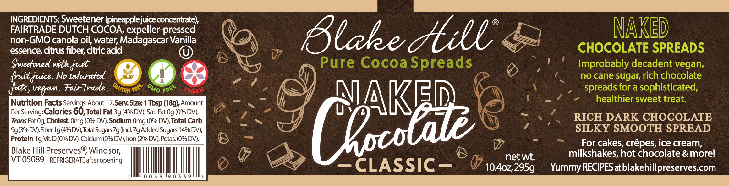Naked Classic Chocolate Spread - Image 15