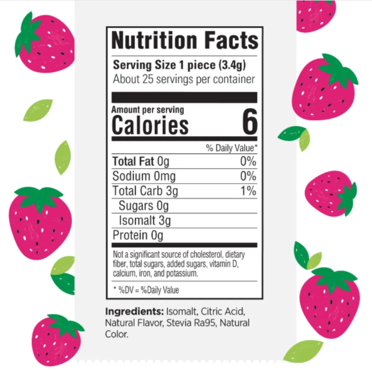 Natural Strawberry Flavor Sugar-Free Hard Candy: Naturally Sweet, Naturally Healthy - Image 5