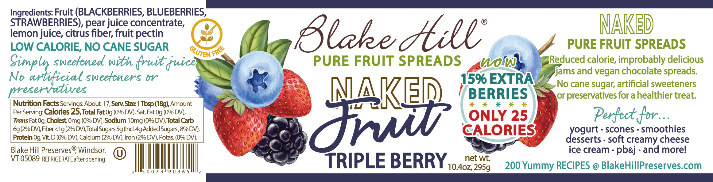 NEW Naked Triple Berry Spread - Image 4