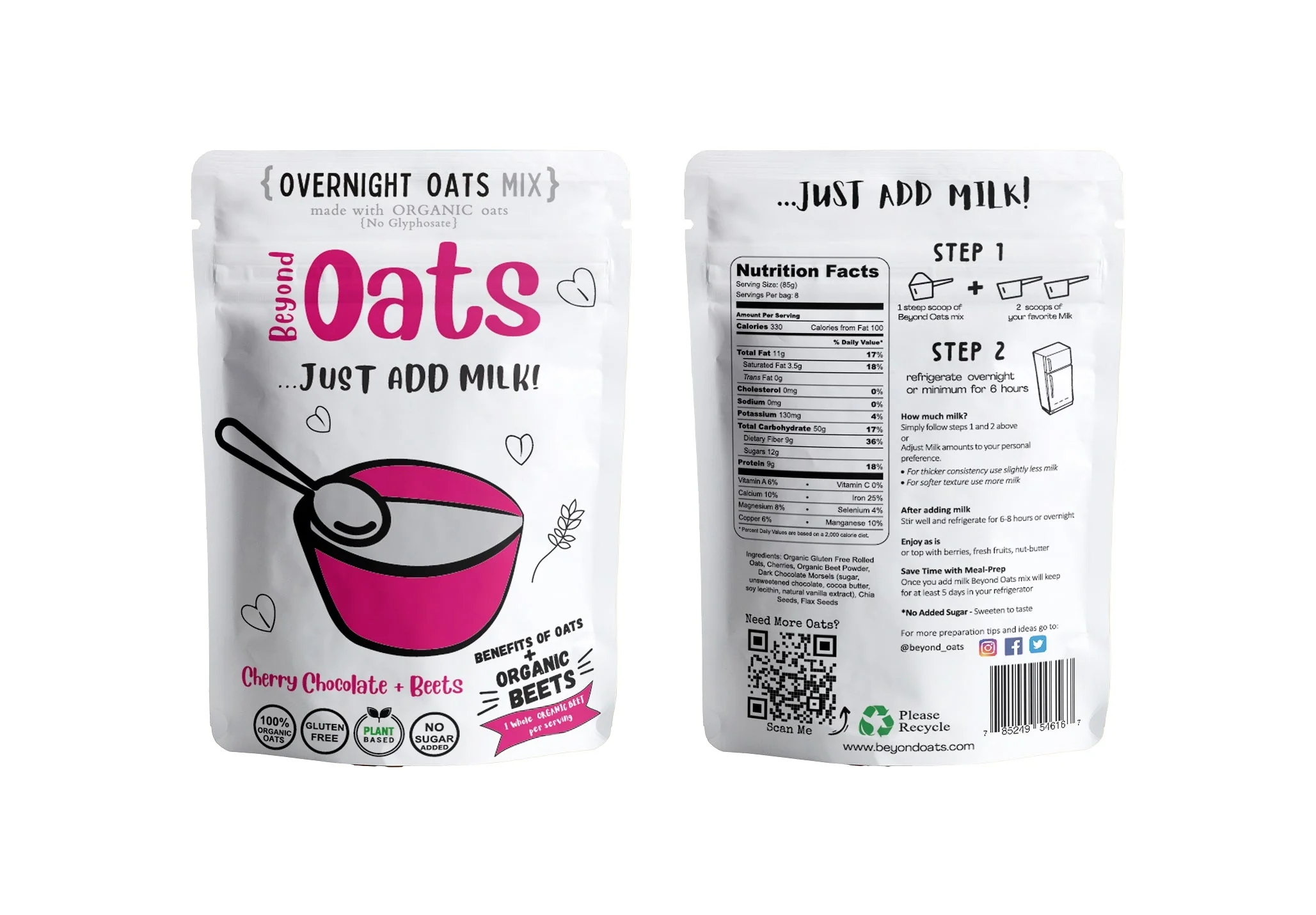 OATS + CHERRY CHOCOLATE & BEETS - Image 3
