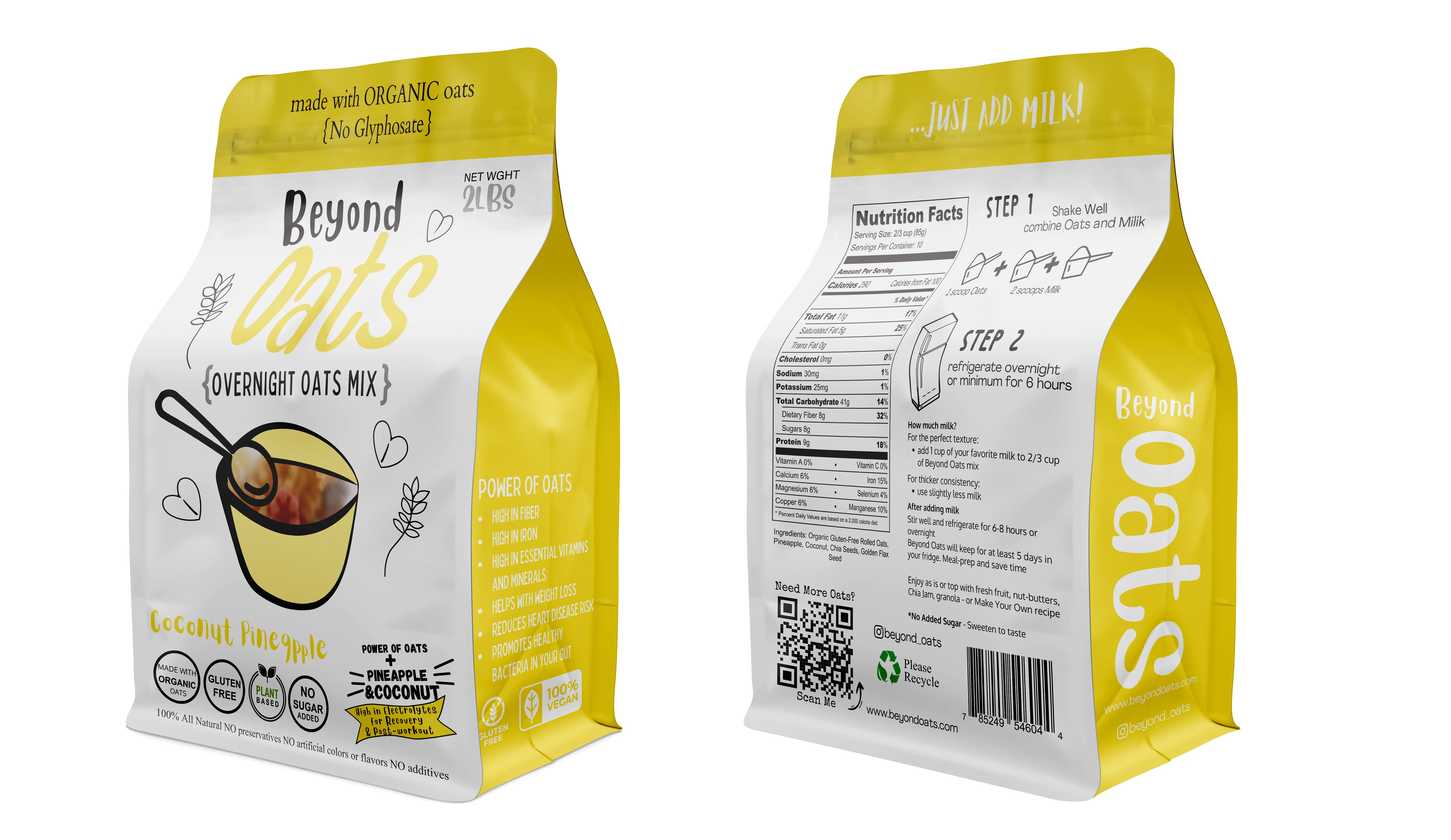 OATS + COCONUT & PINEAPPLE - Image 4