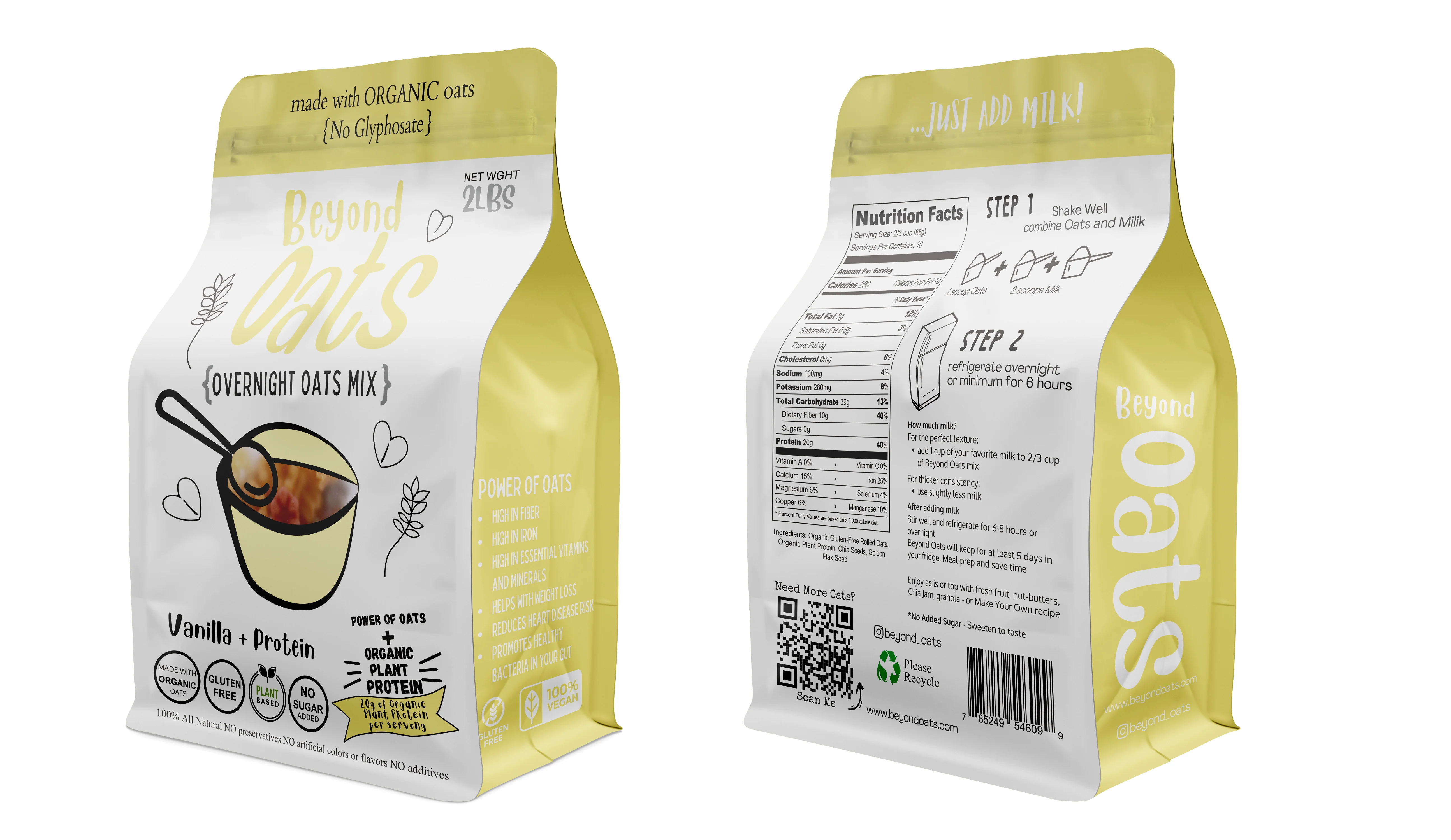 OATS + PROTEIN, VANILLA - Image 4