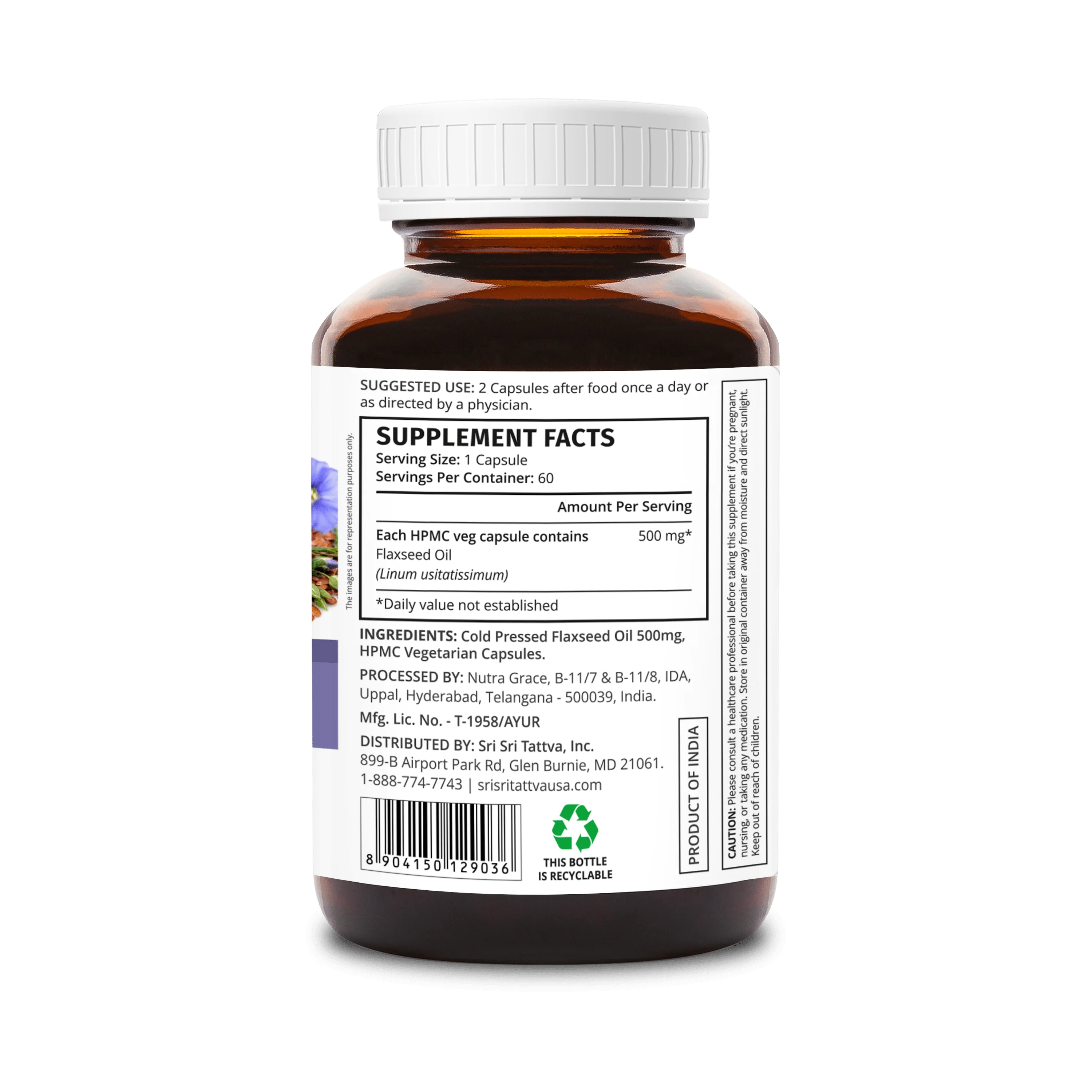 Omega 3,6,9 Flaxseed Oil Cap - Image 6