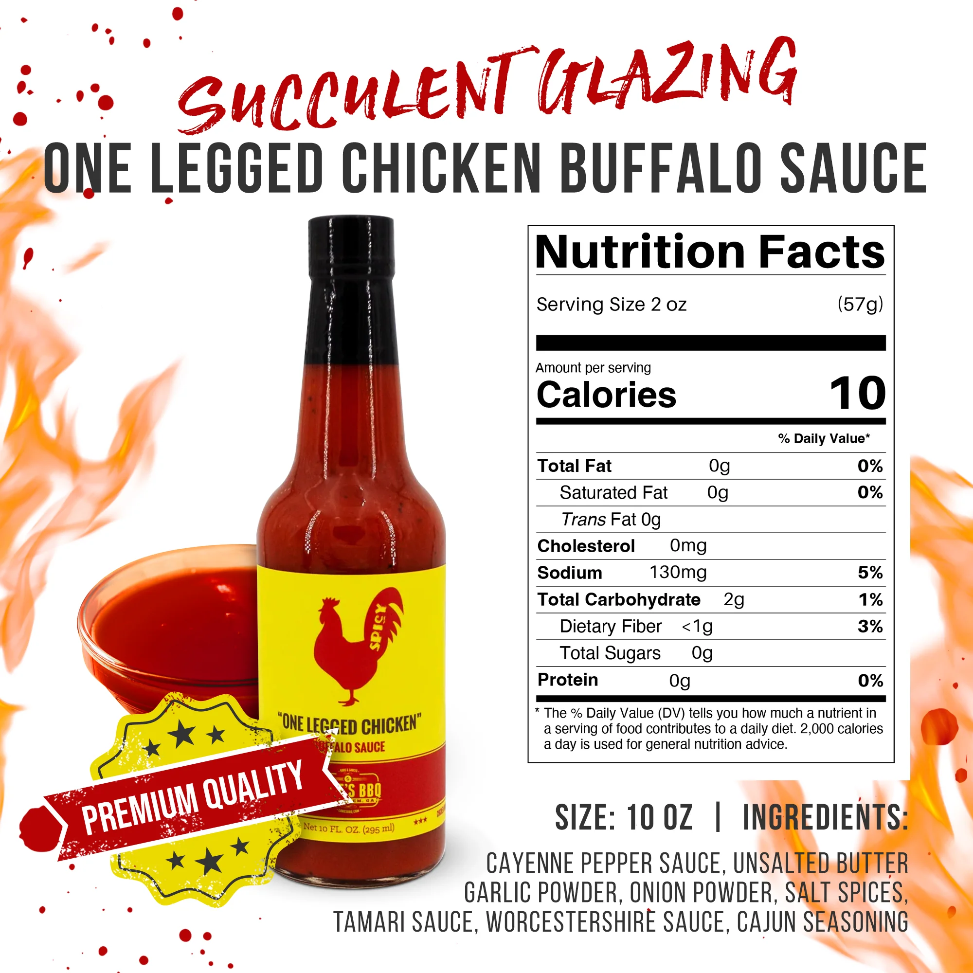 One Legged Chicken Buffalo Sauce - Image 4