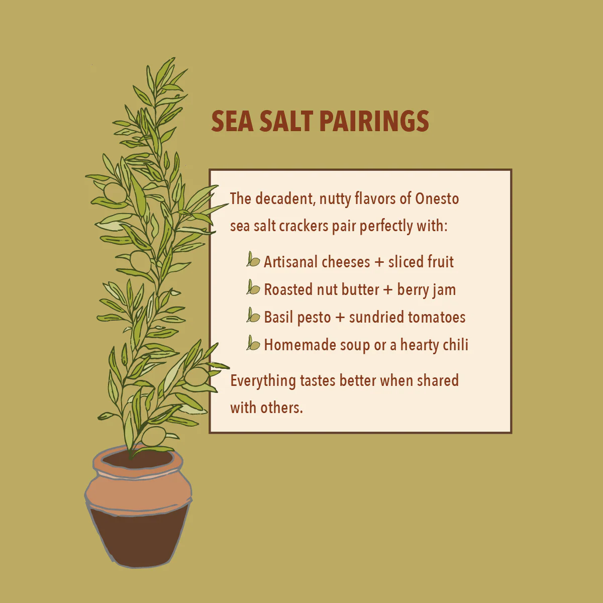 Onesto Gluten-Free Sea Salt Crackers - Image 5