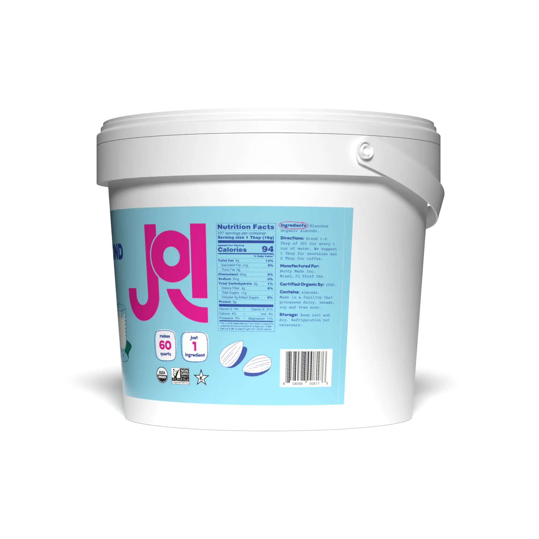 Organic Almond Milk Base - Bulk - Image 2