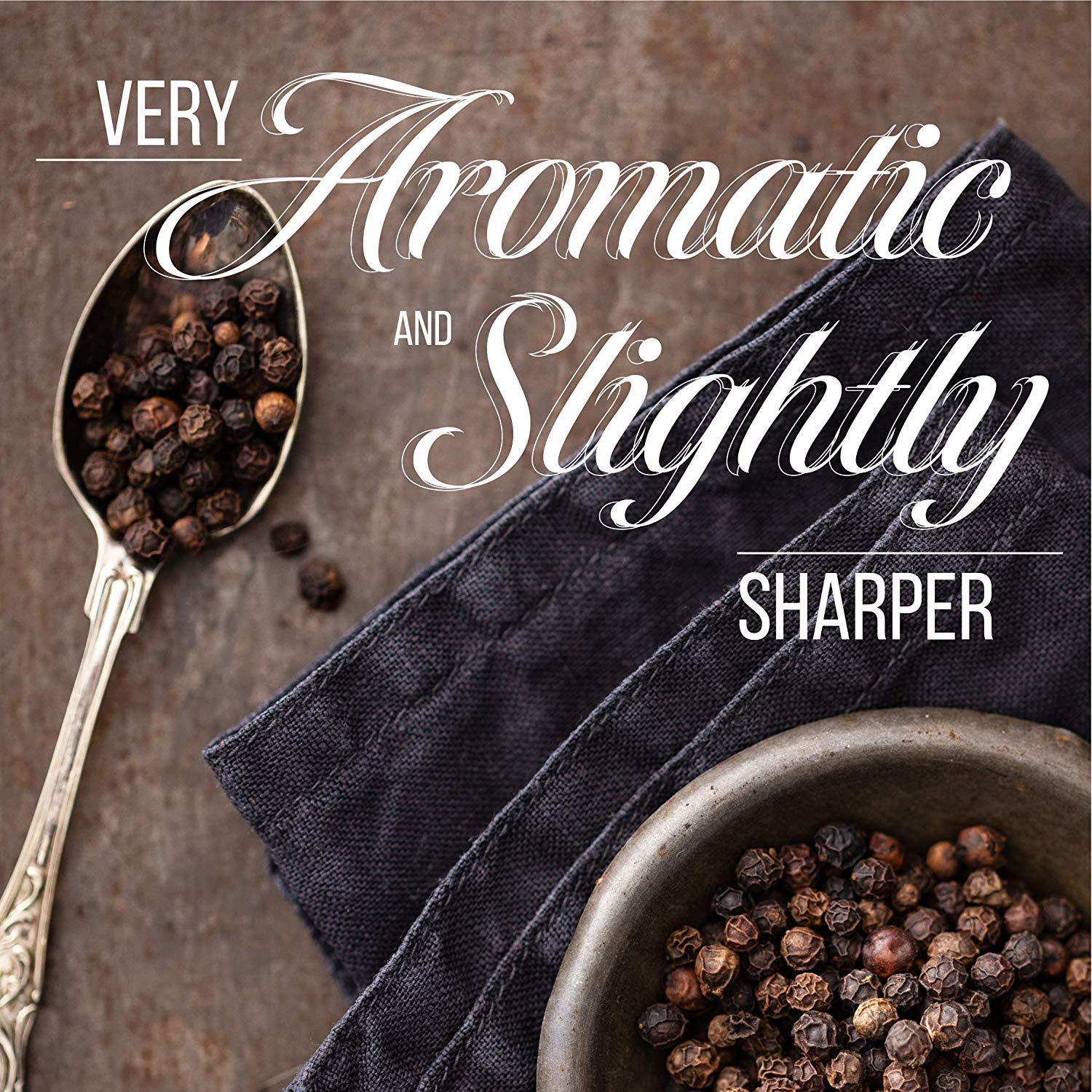 Organic Black Tellicherry Peppercorns (Whole) - Image 5