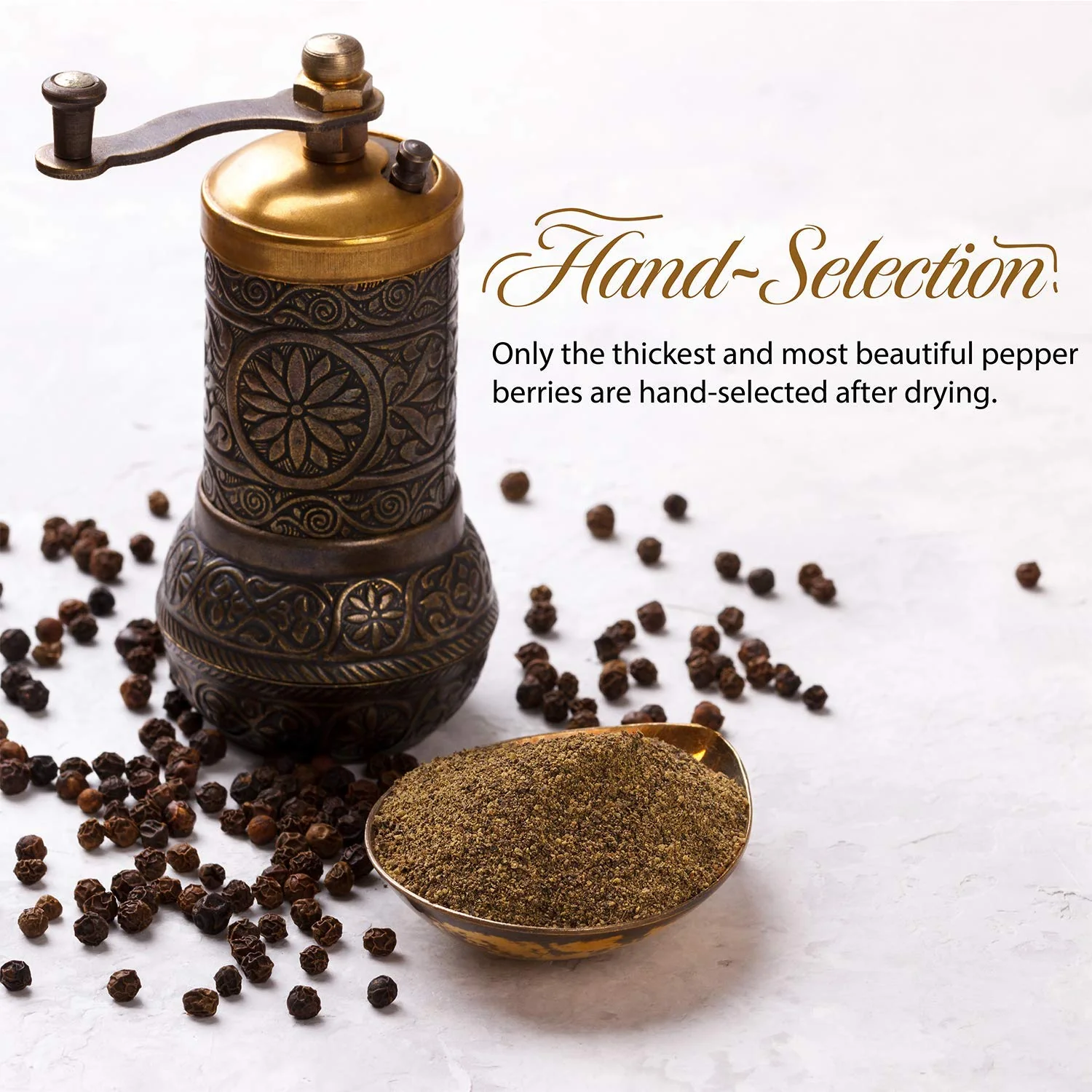 Organic Black Tellicherry Peppercorns (Whole) - Image 9