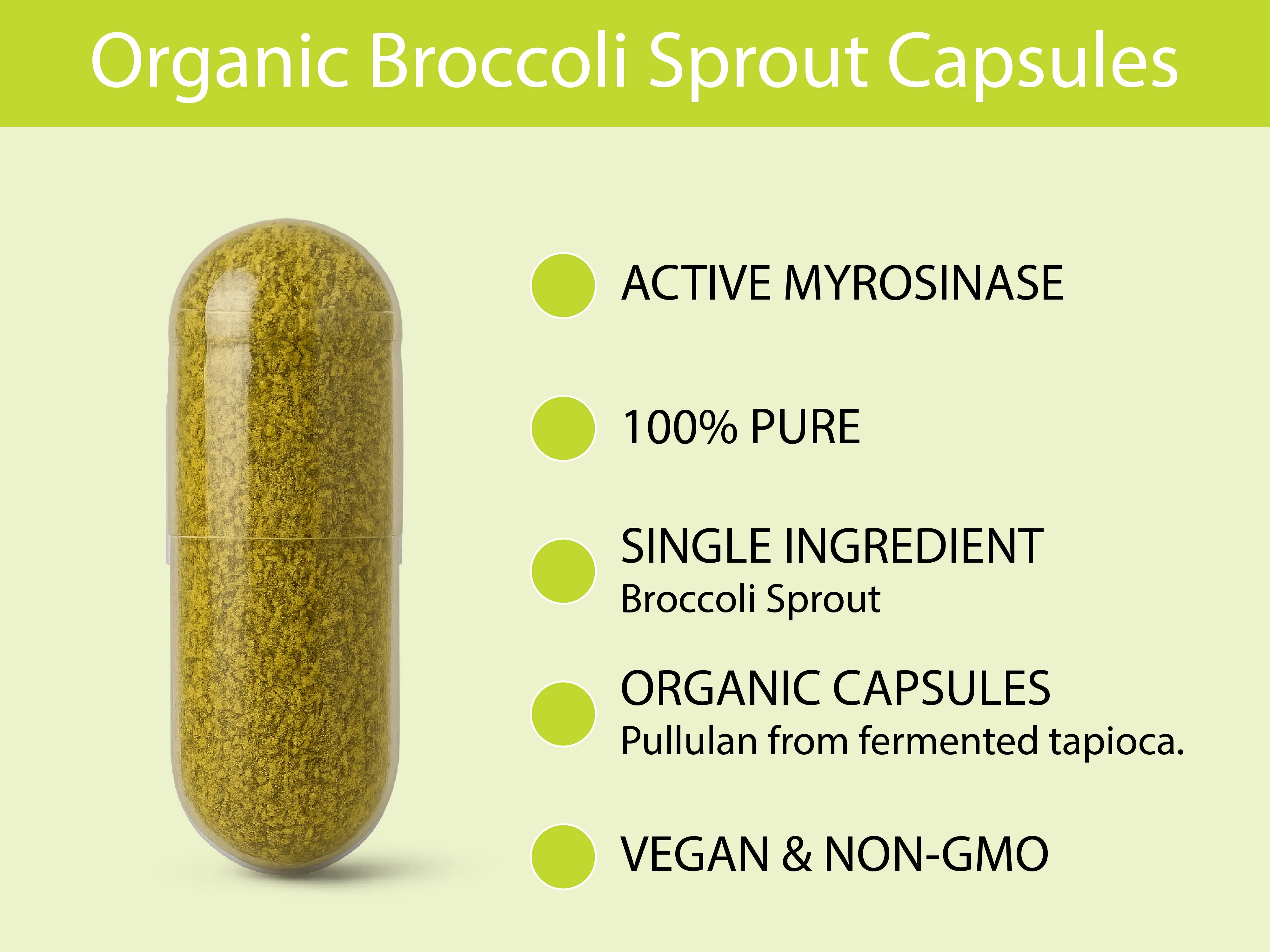 Organic Broccoli Sprout Capsules - Image 4
