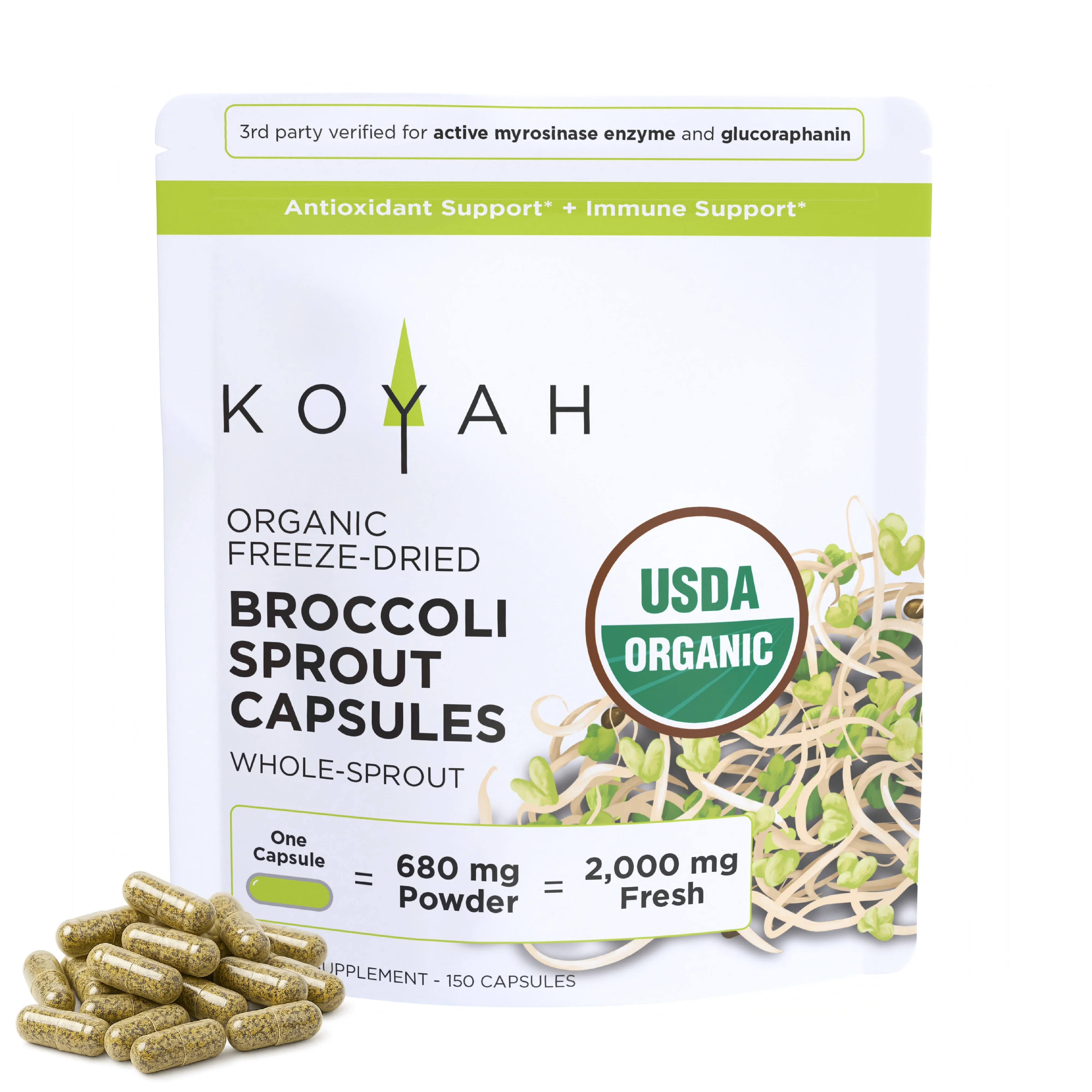 Organic Broccoli Sprout Capsules - Image 7