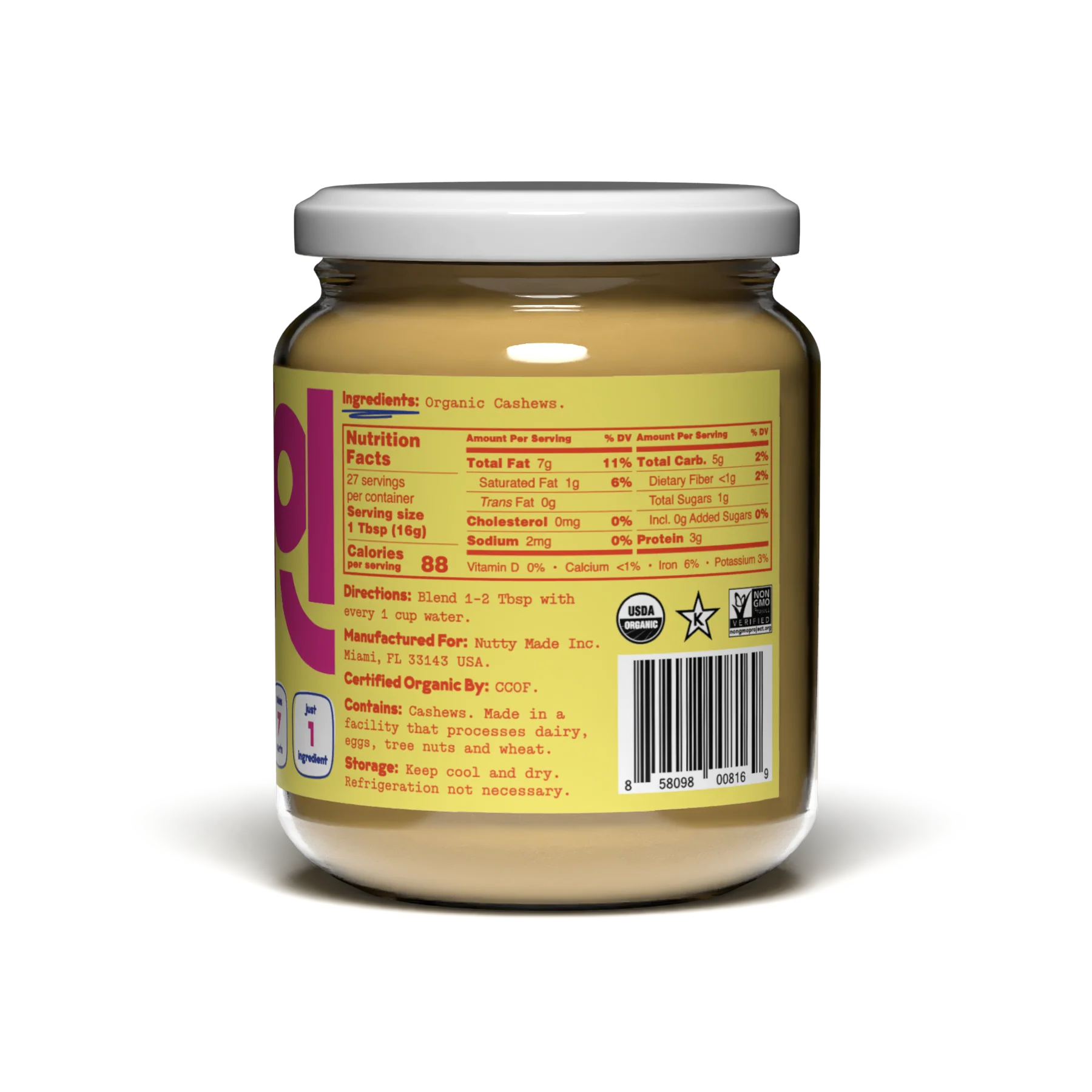 Organic Cashew Base 2-Pack - Image 3