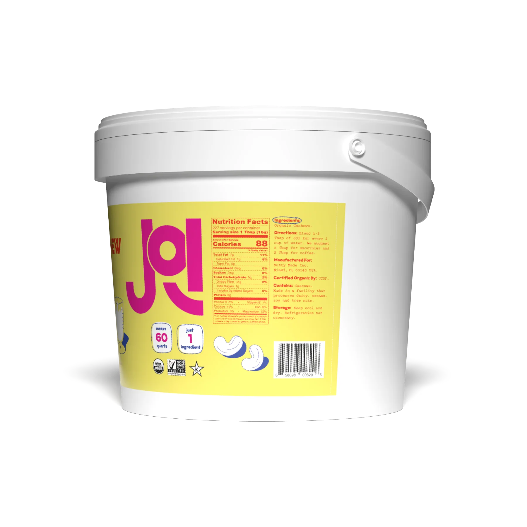 Organic Cashew Milk Base - Bulk - Image 2