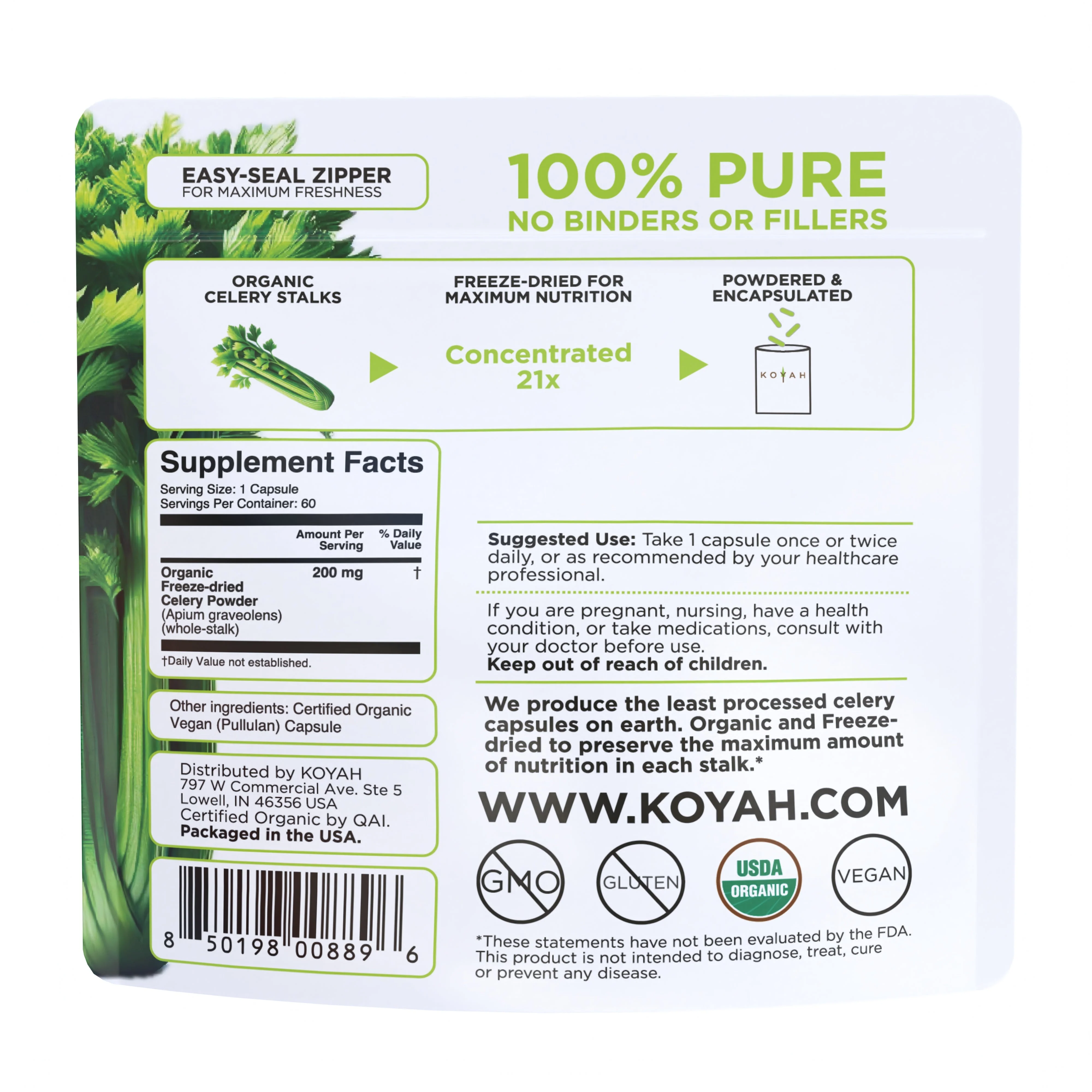 Organic Celery Capsules - Image 2