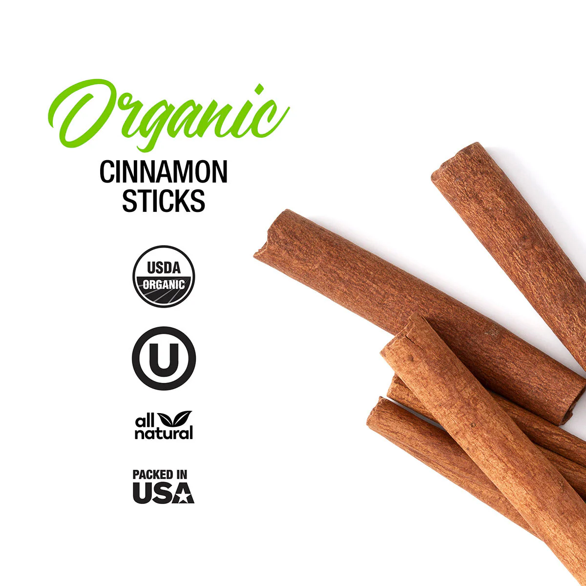 Organic Cinnamon Sticks - Image 2