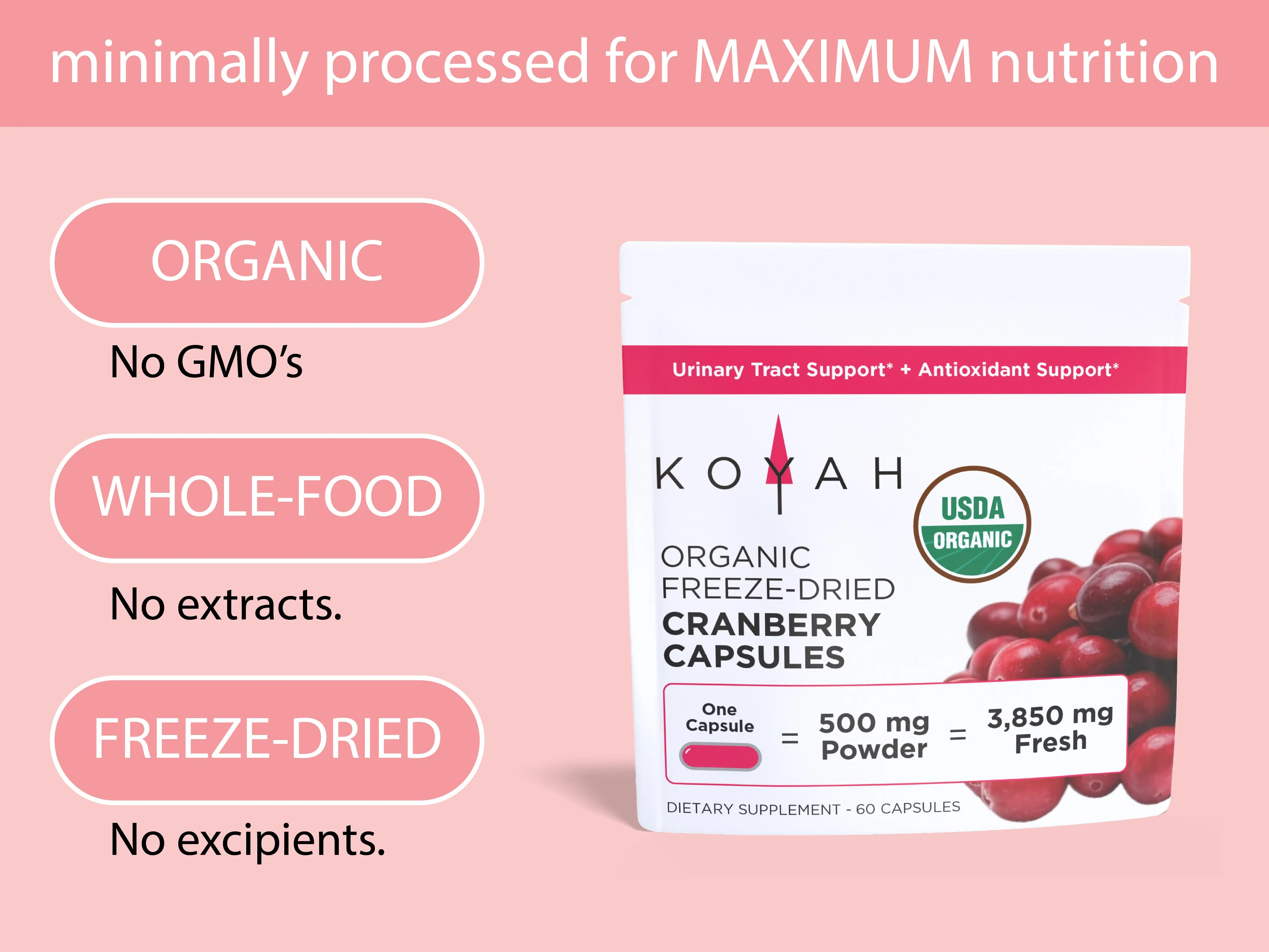 Organic Cranberry Capsules - Image 3