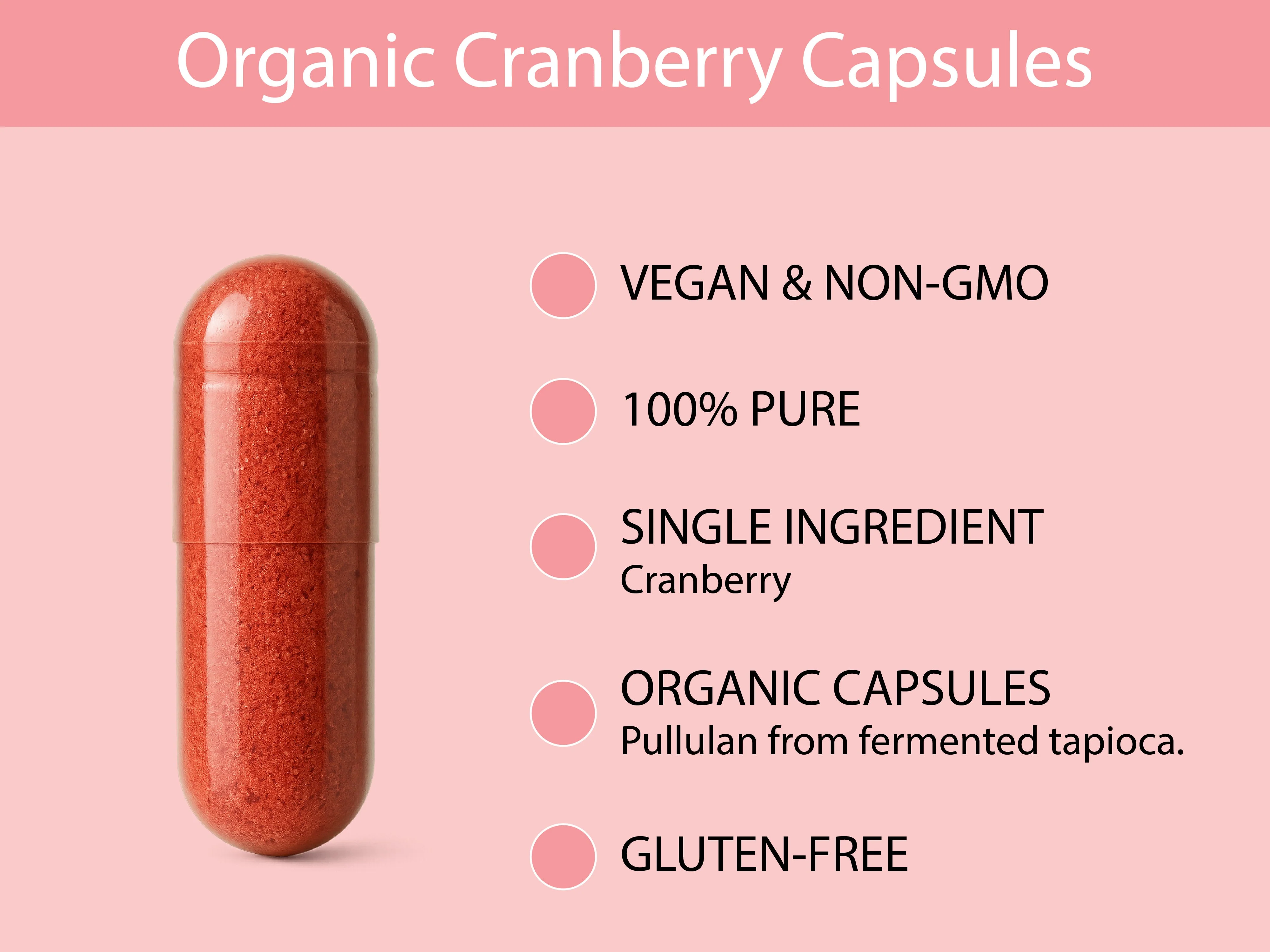 Organic Cranberry Capsules - Image 4