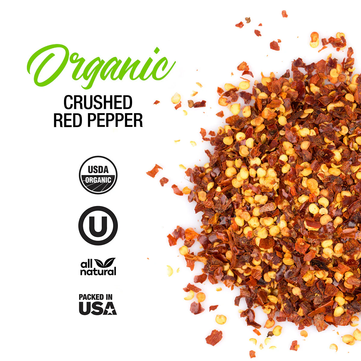 Organic Crushed Red Pepper - Image 2