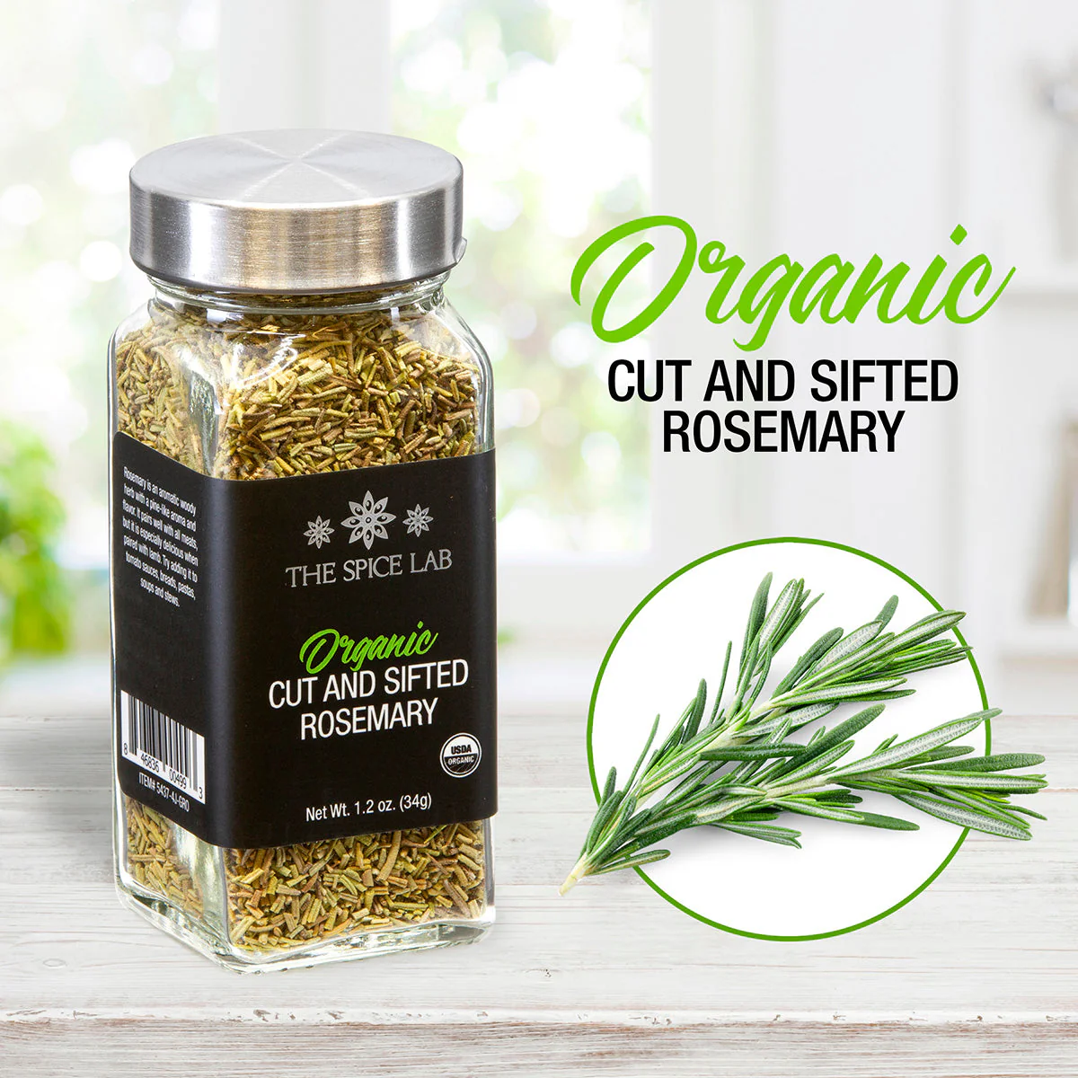 Organic Cut and Sifted Rosemary - Image 7