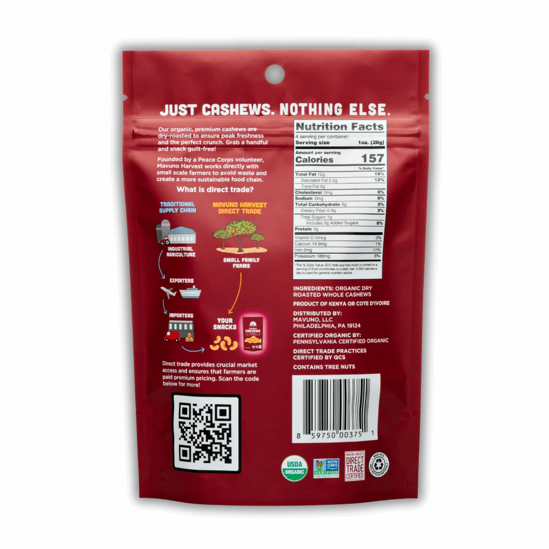 Organic Dry Roasted Cashews - Image 3