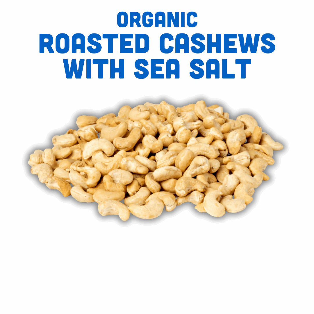 Organic Dry Roasted Cashews with Sea Salt - Image 4
