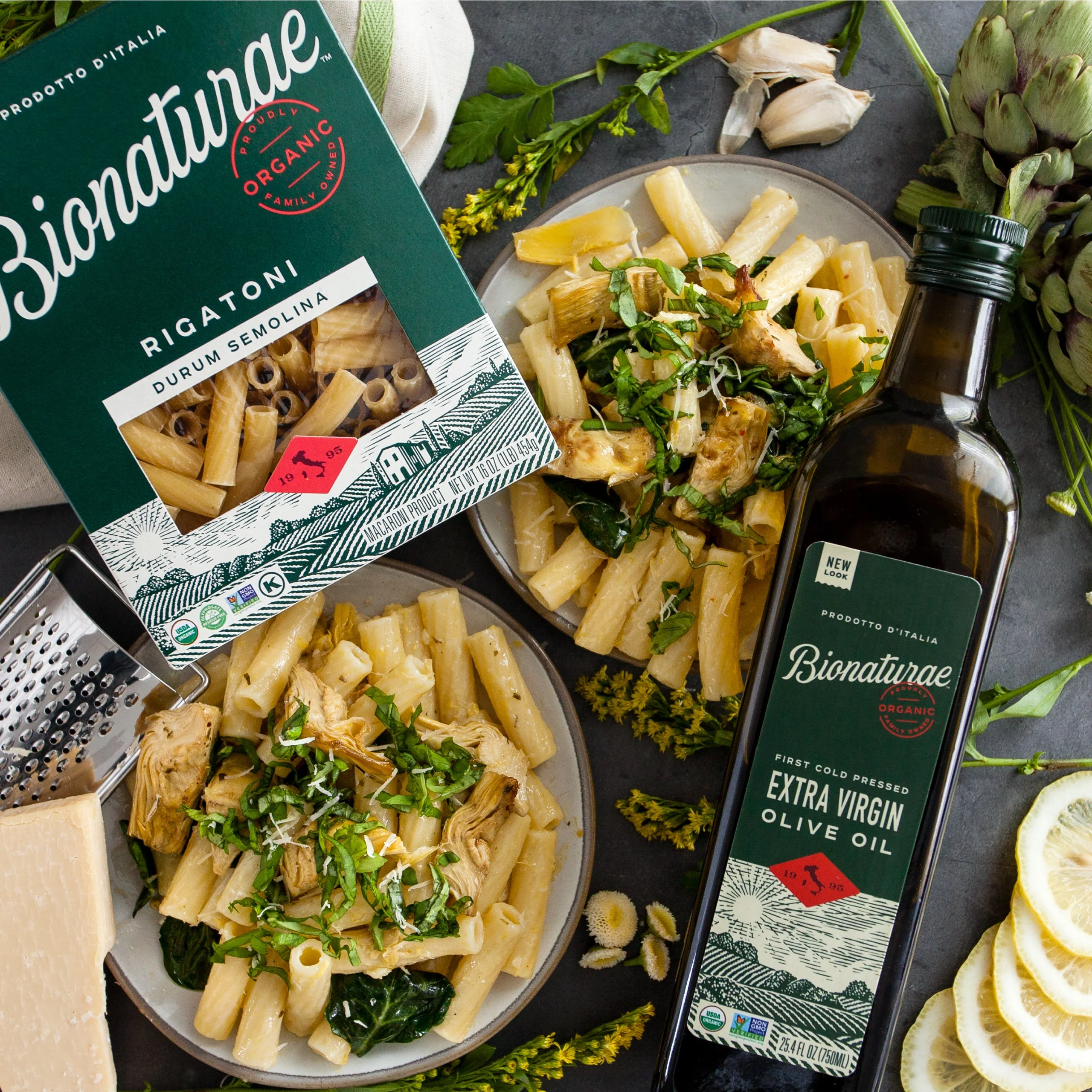 Organic Durum Semolina Rigatoni - Image 4