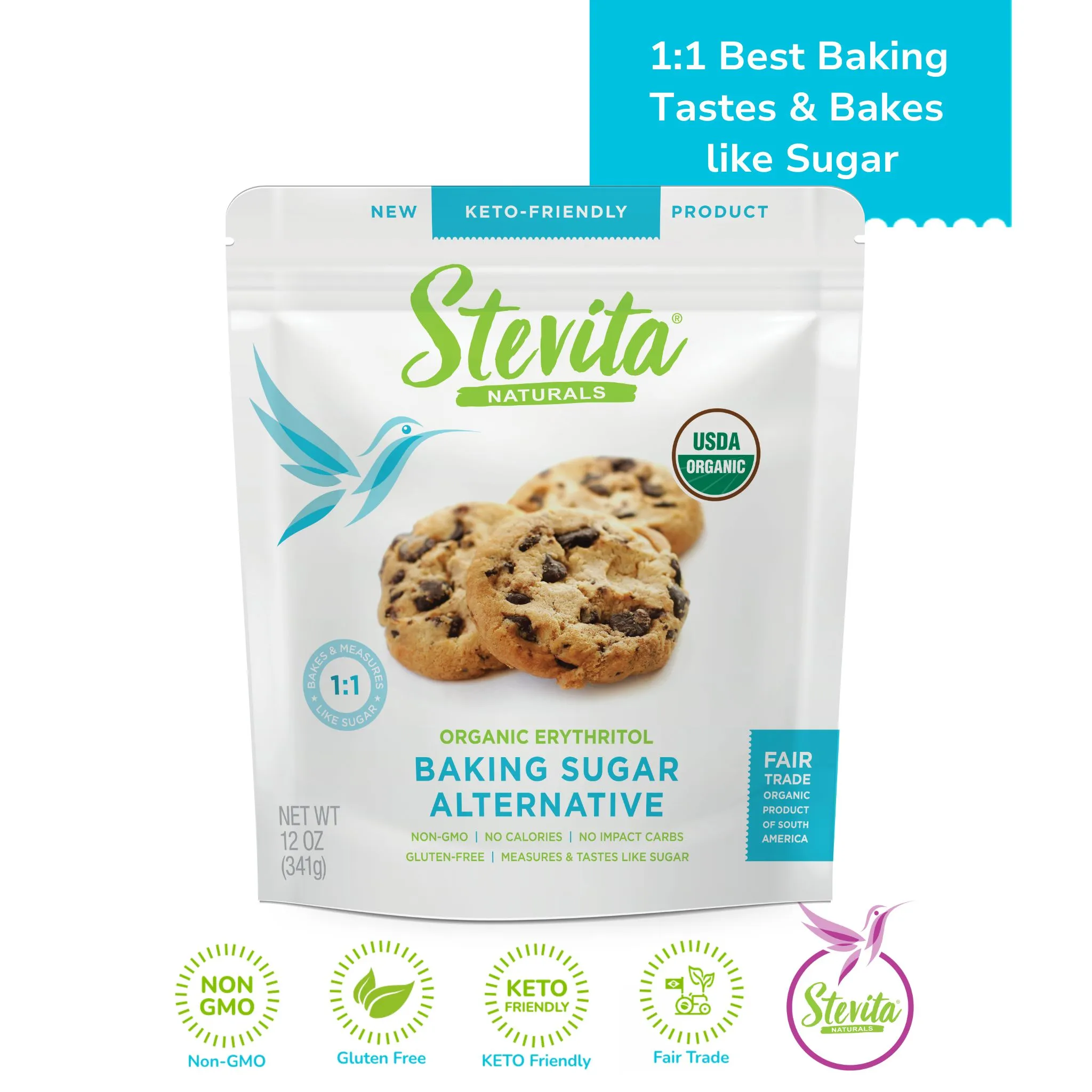 ORGANIC ERYTHRITOL BAKE-IT-BETTER  POUCH - Image 2