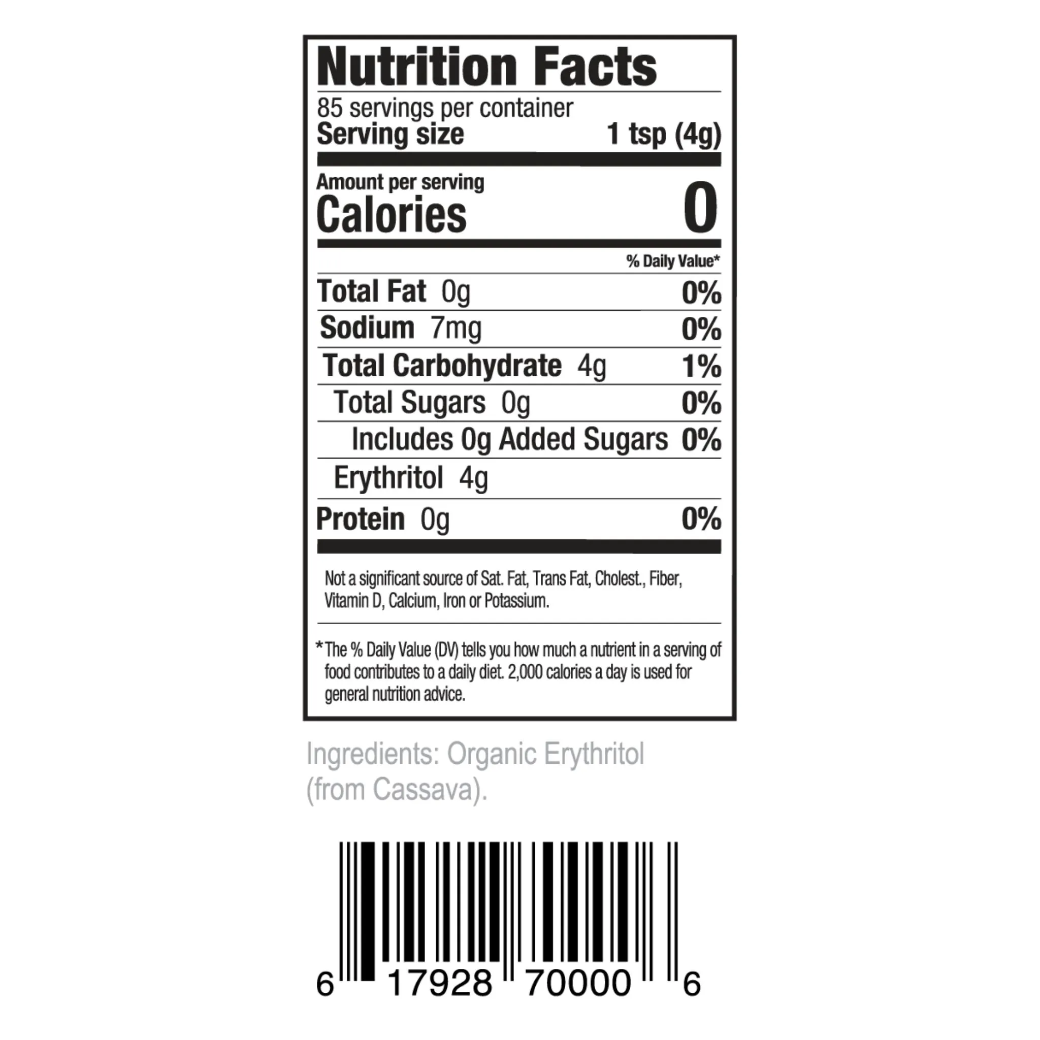 ORGANIC ERYTHRITOL BAKE-IT-BETTER  POUCH - Image 4