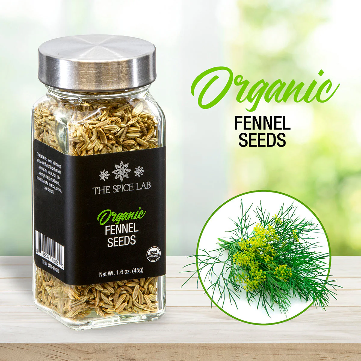 Organic Fennel Seeds - Image 6