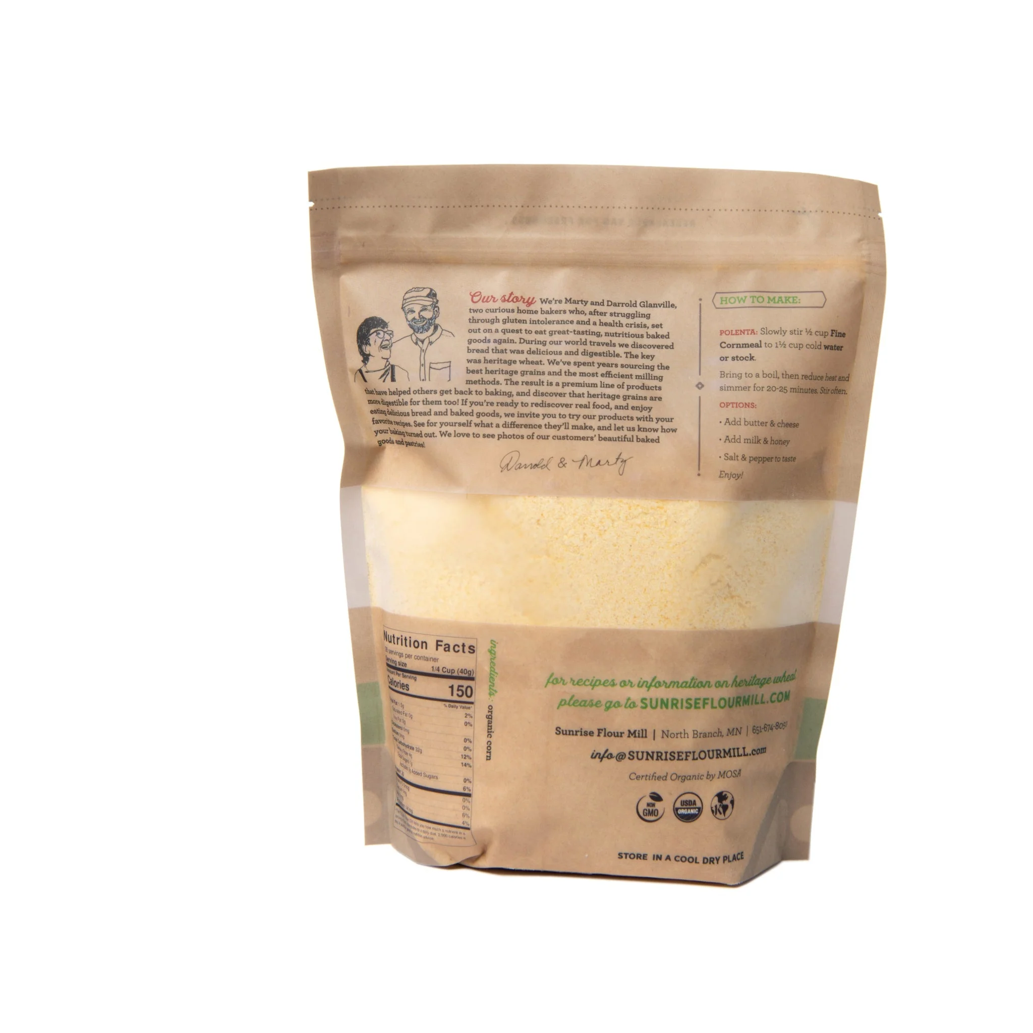 Organic Fine Cornmeal - Image 4