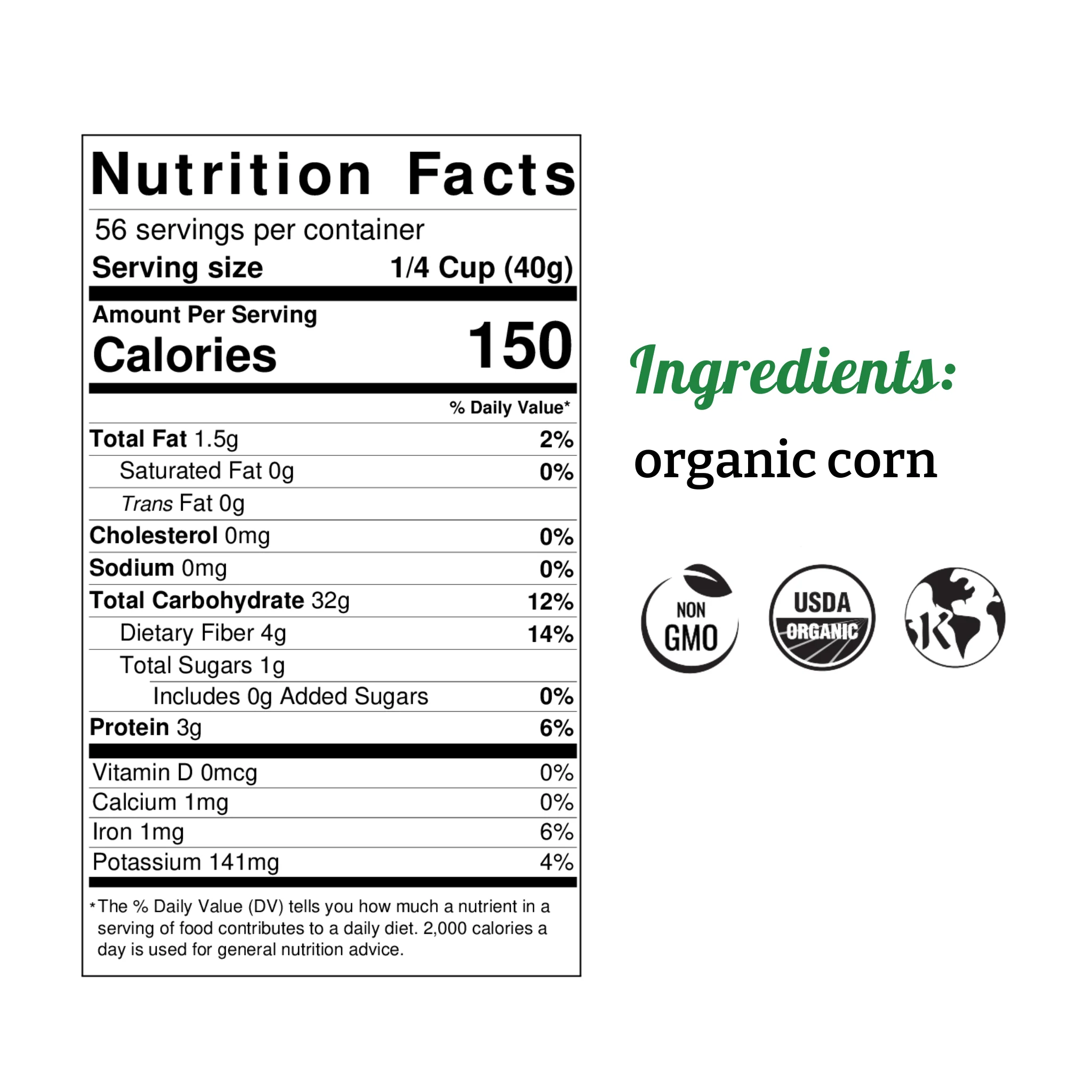 Organic Fine Cornmeal - Image 6