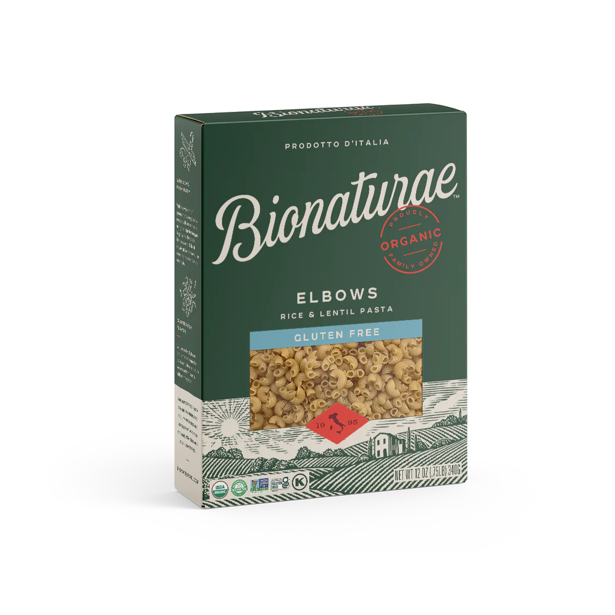 Organic Gluten Free Rice & Lentil Elbows