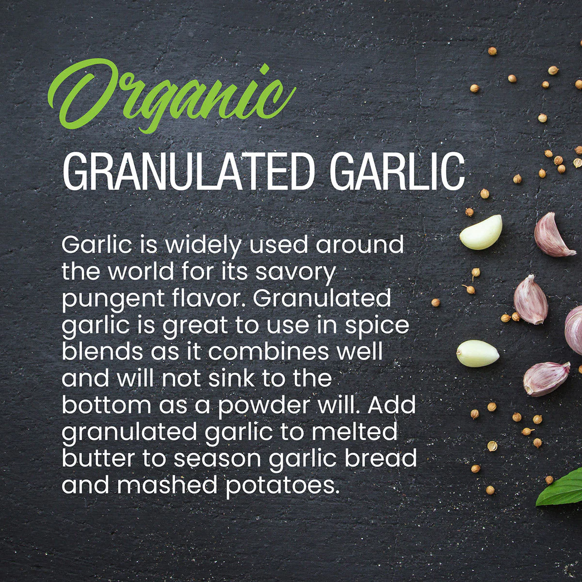Organic Granulated Garlic - Image 4